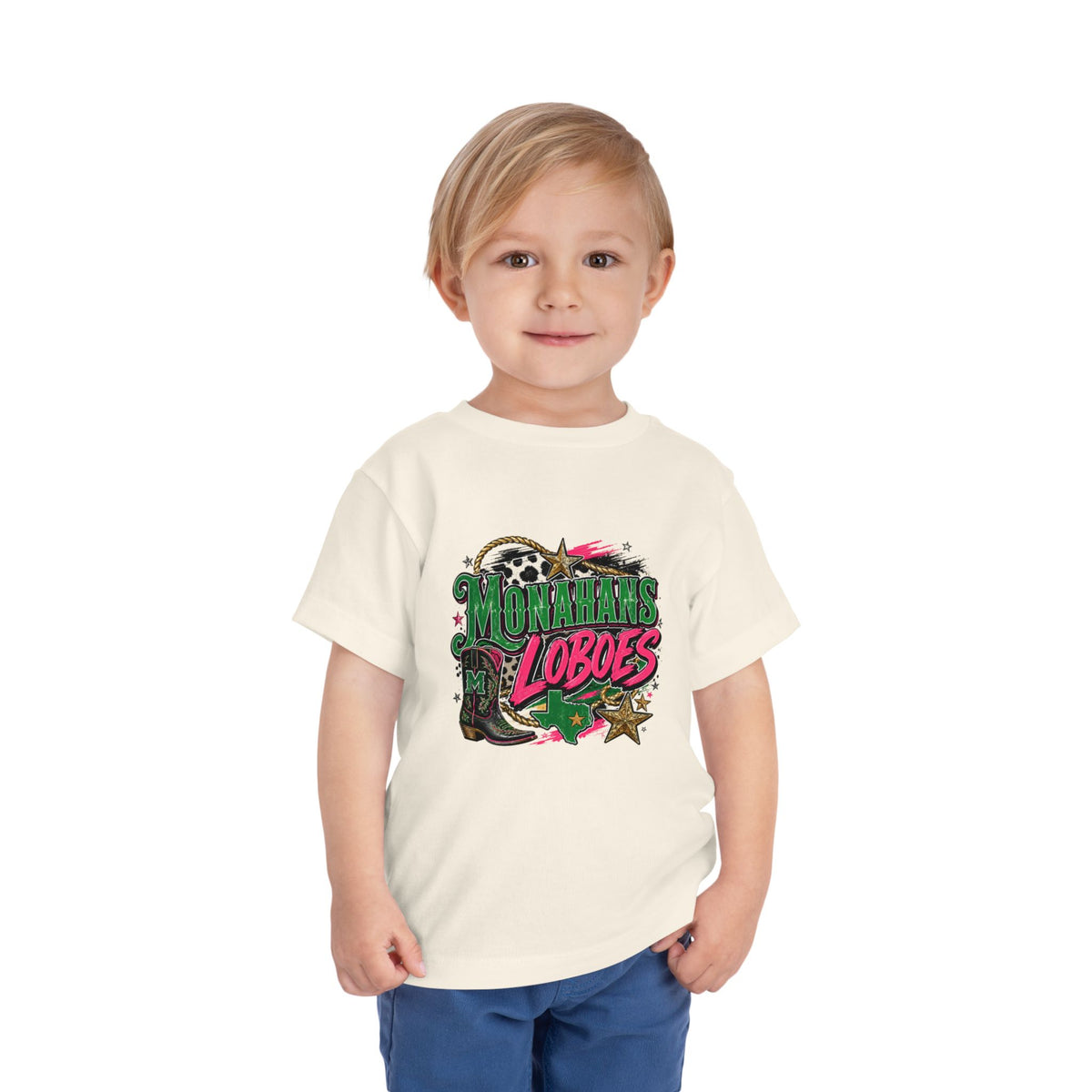 Toddler Tee — Monahans Loboes Western Shirt