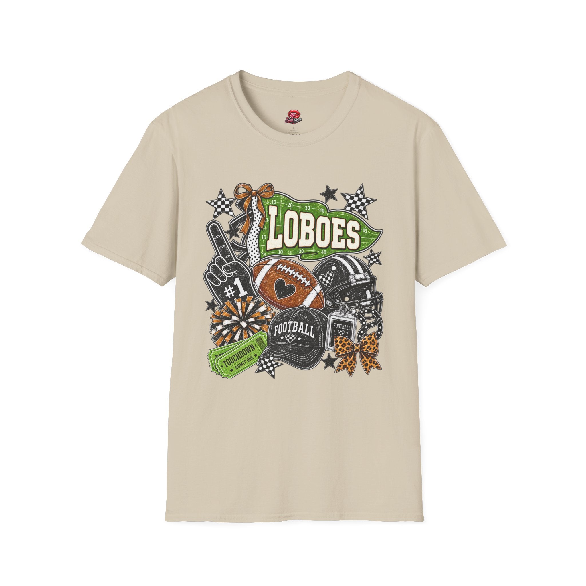 Loboes Football Fan T‑Shirt