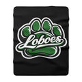 Loboes Paw Sherpa Blanket