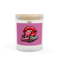 Sweet Route Frosted Glass Candle, 11oz
