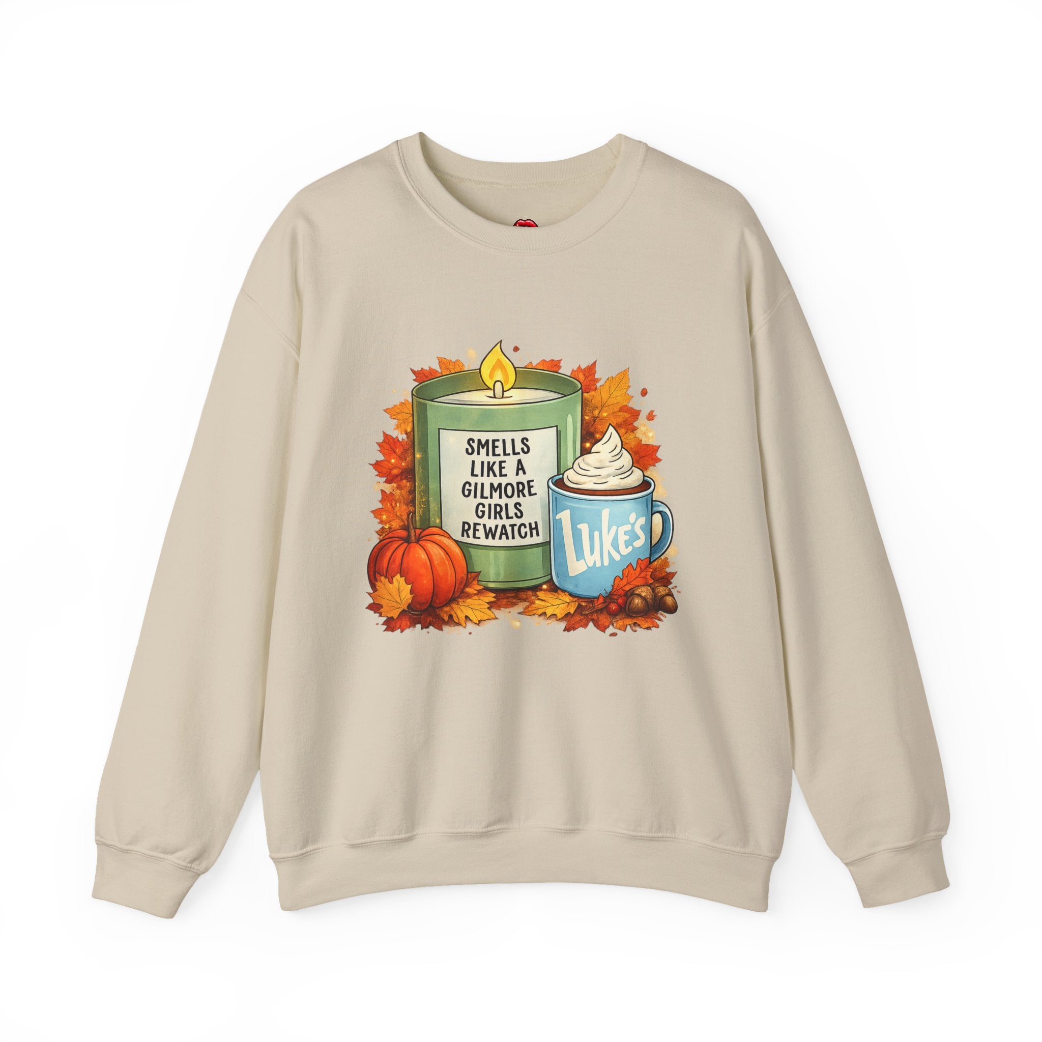 Smells Like  Fall Candle & Luke's Coffee Sweatshirt