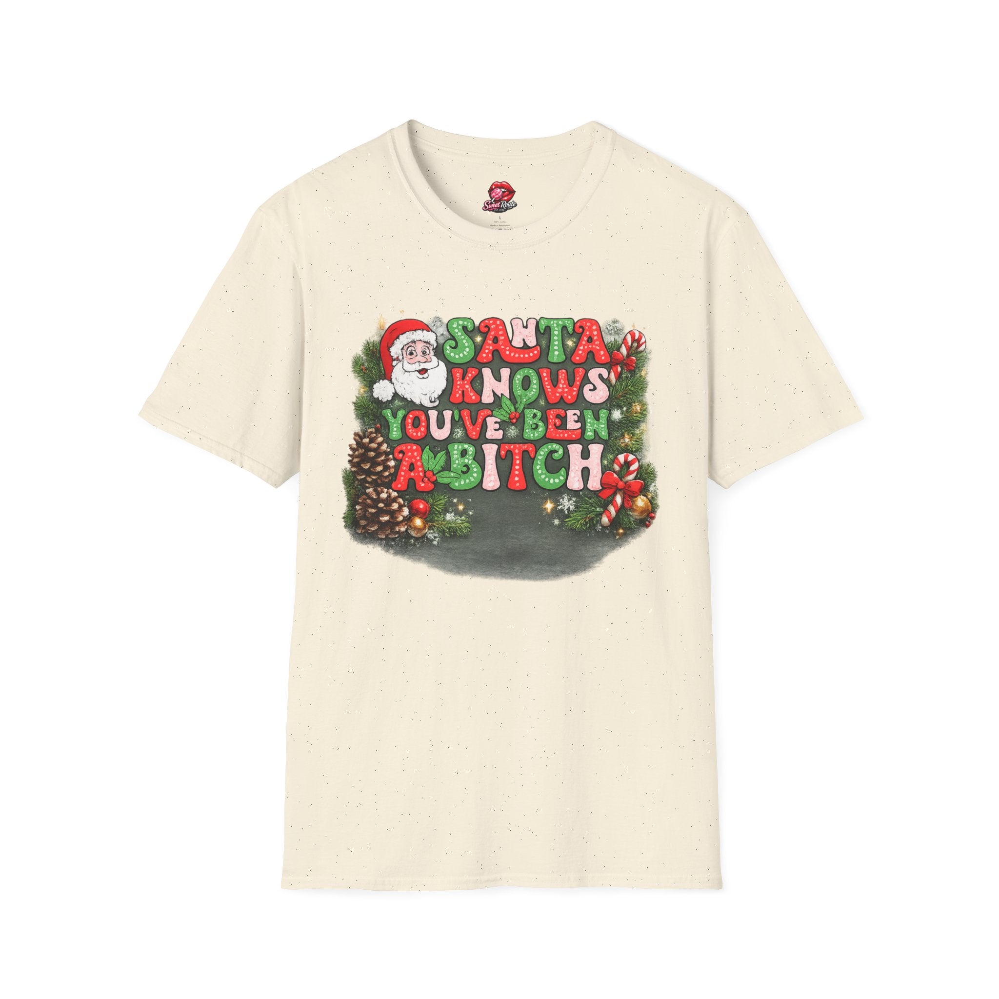 Santa Knows You've Been A Bitch T-Shirt