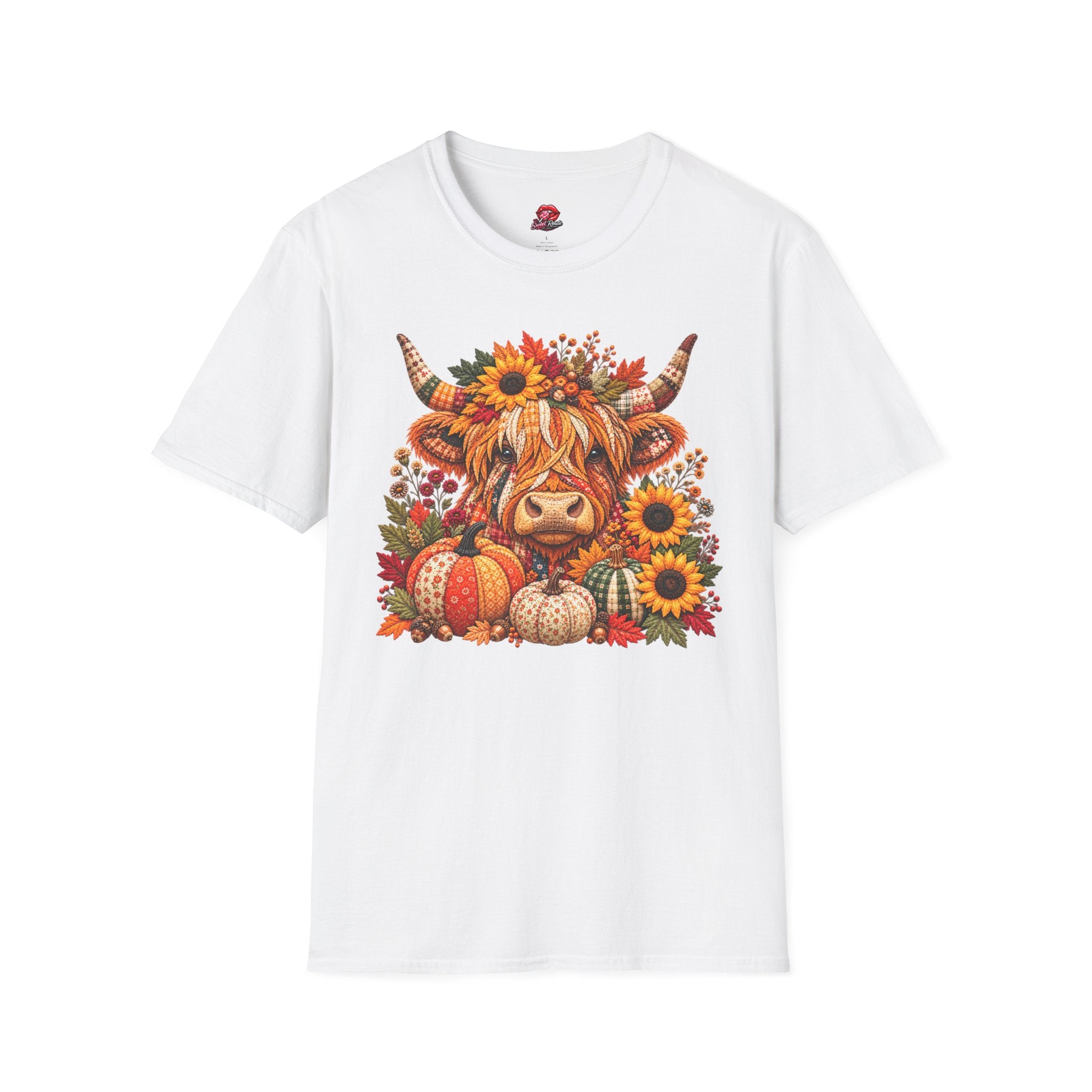 Autumn Highland Cow T‑Shirt