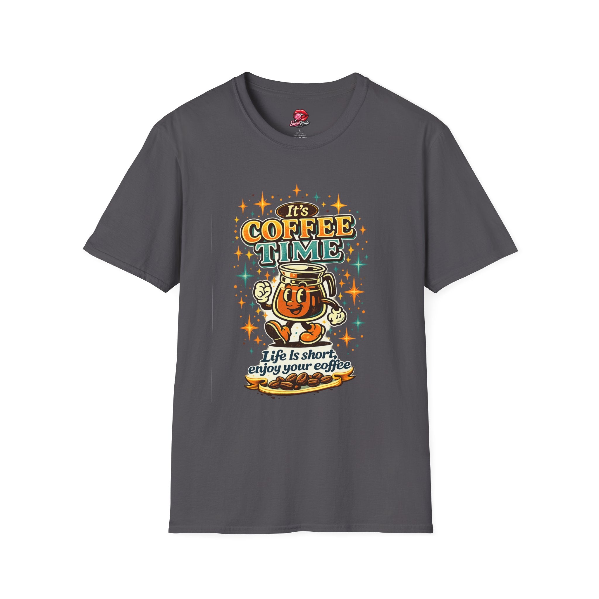It’s Coffee Time Retro Coffee T-Shirt