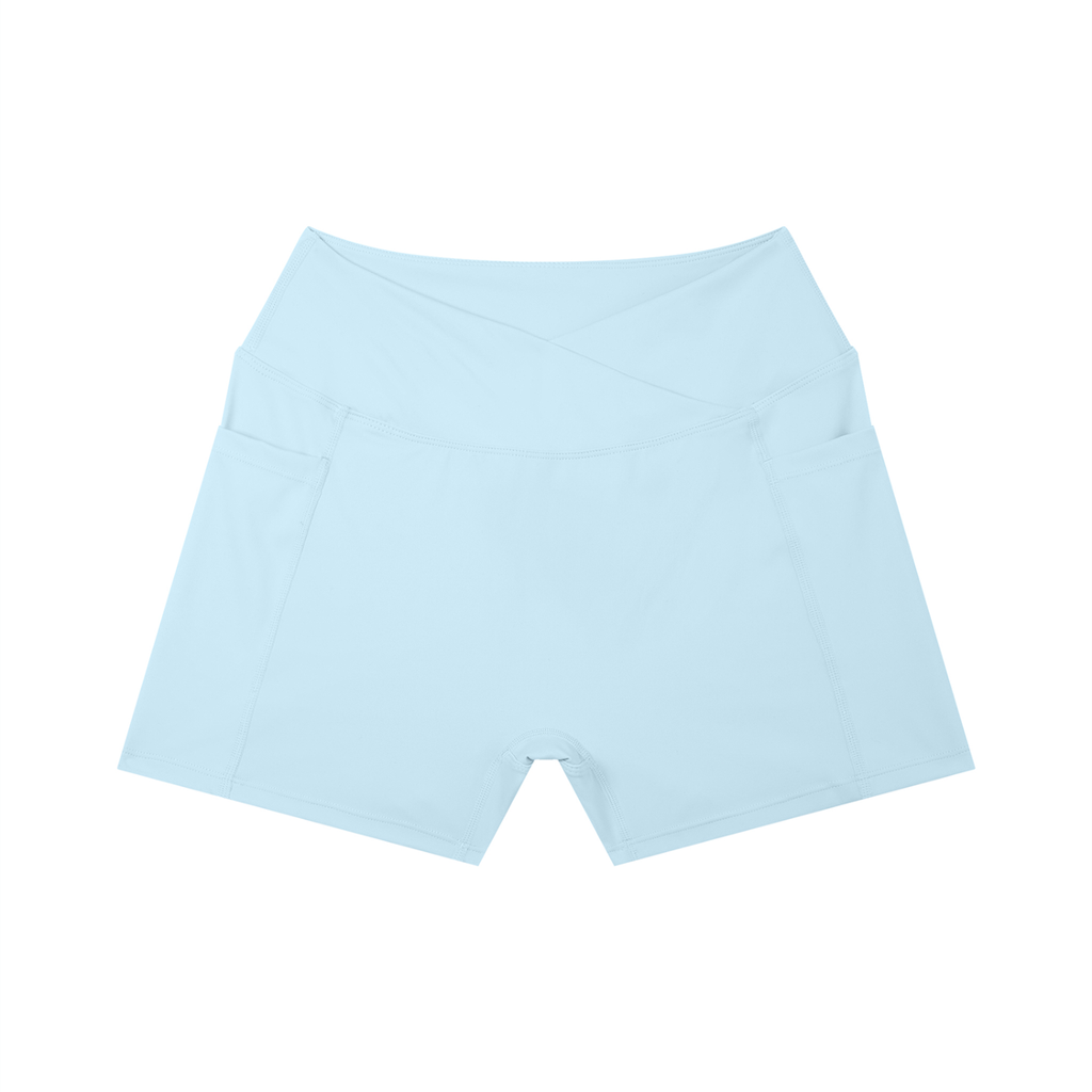 Sweet Route Women’s High Rise Pocket Yoga Shorts