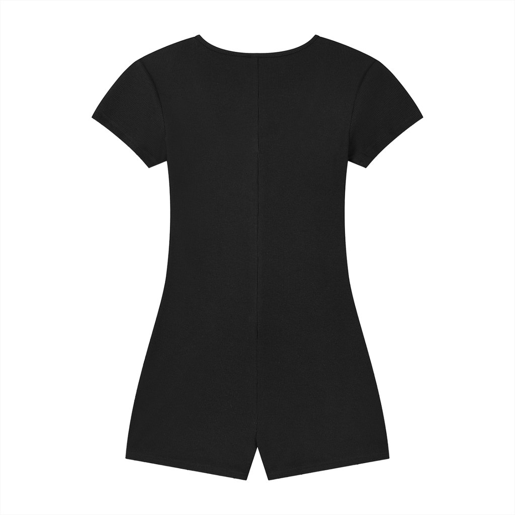 Women's Dual-Function Cape Tie-Waist Romper