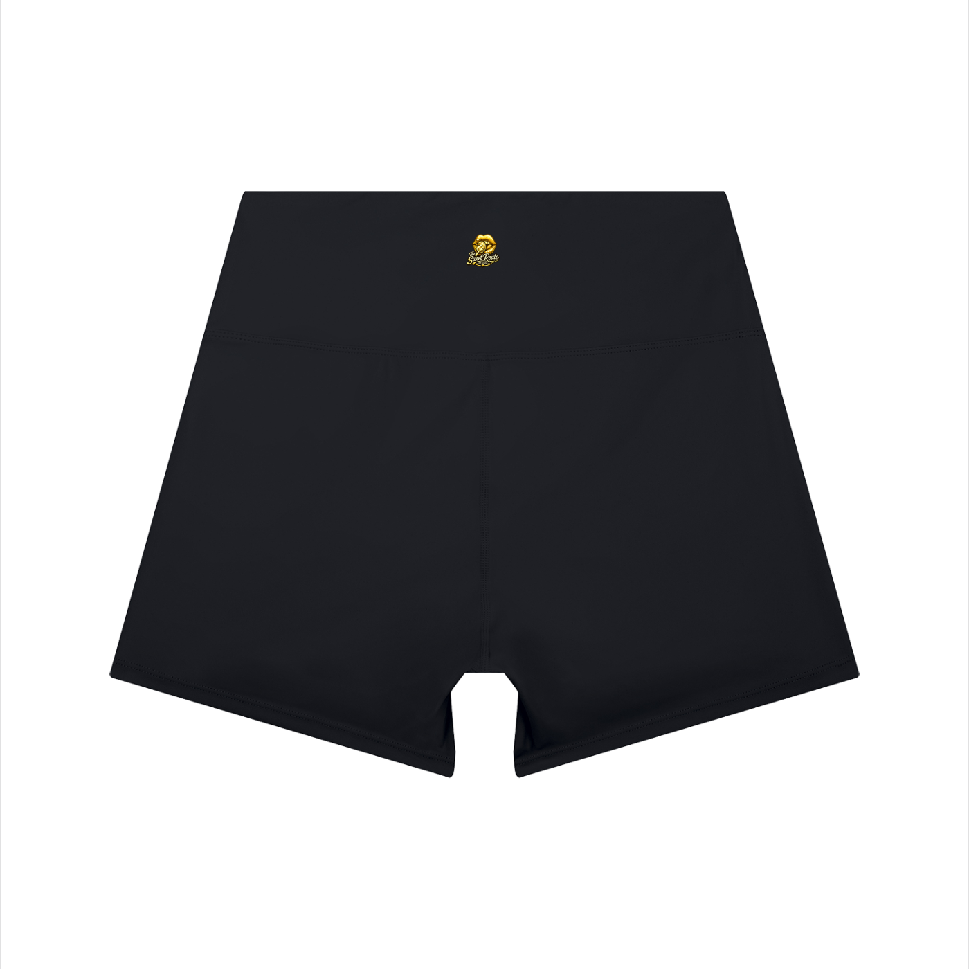 Sweet Route Women’s High-Waist Color Block Yoga Shorts