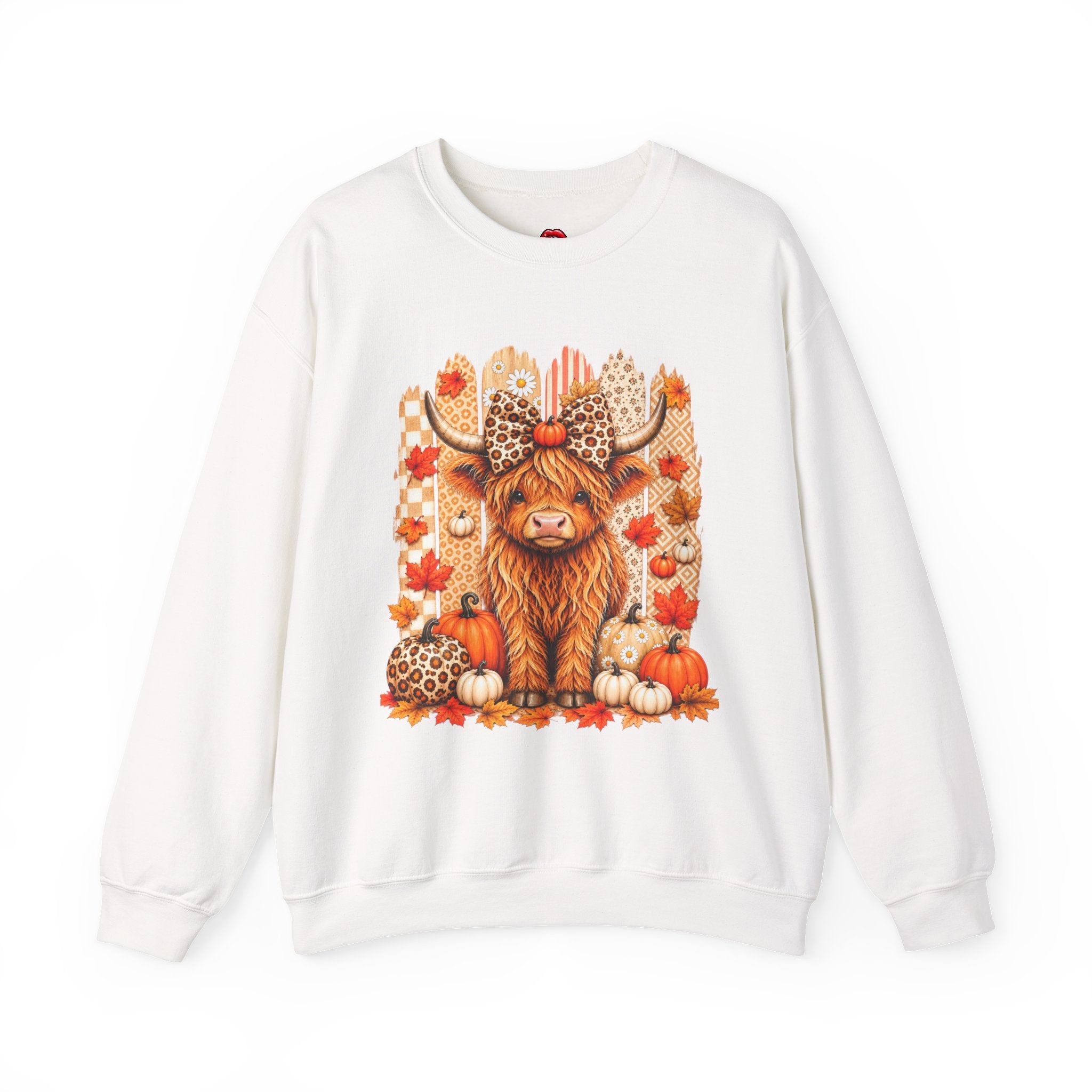 Autumn Highland Cow Sweatshirt