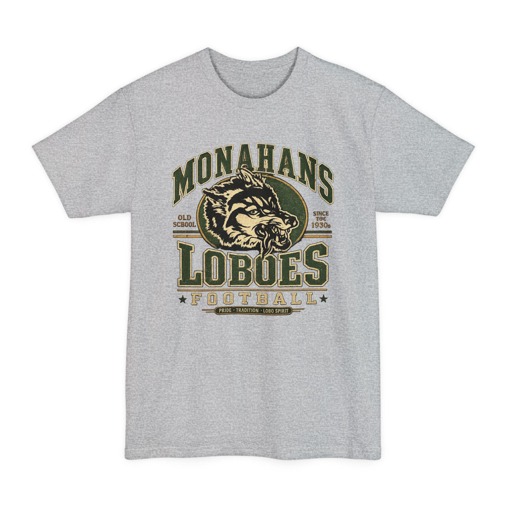 Monahans Loboes Football  Tall T-Shirt