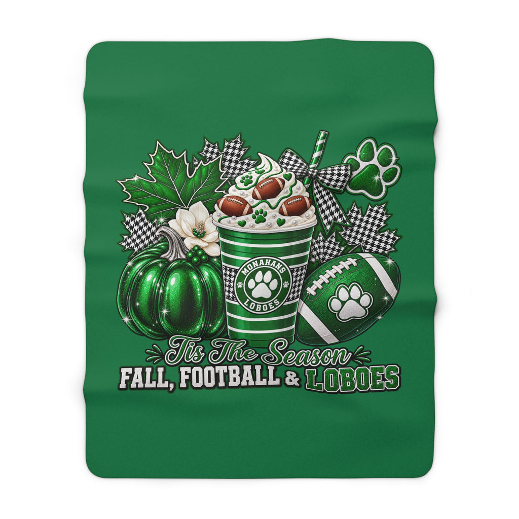 Tis The Season: Fall, Football & Loboes Green Team Throw