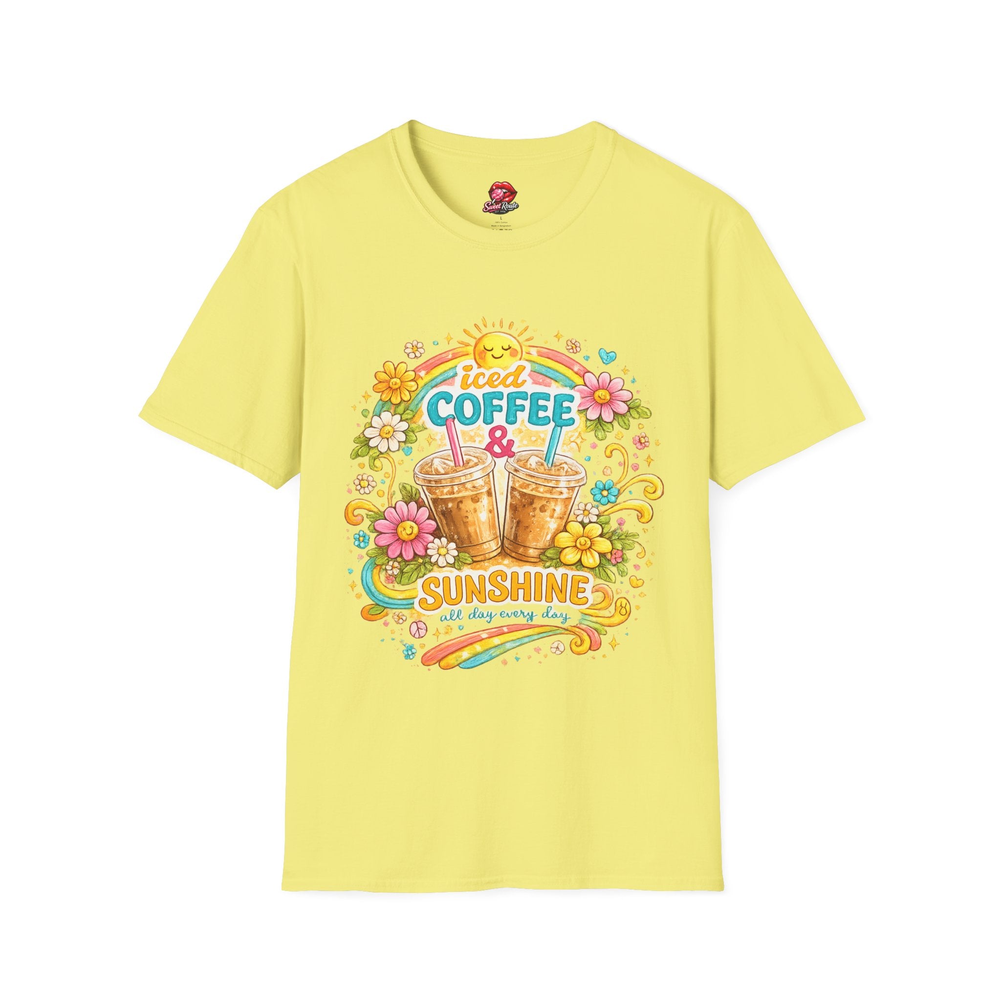 Iced Coffee & Sunshine T-Shirt
