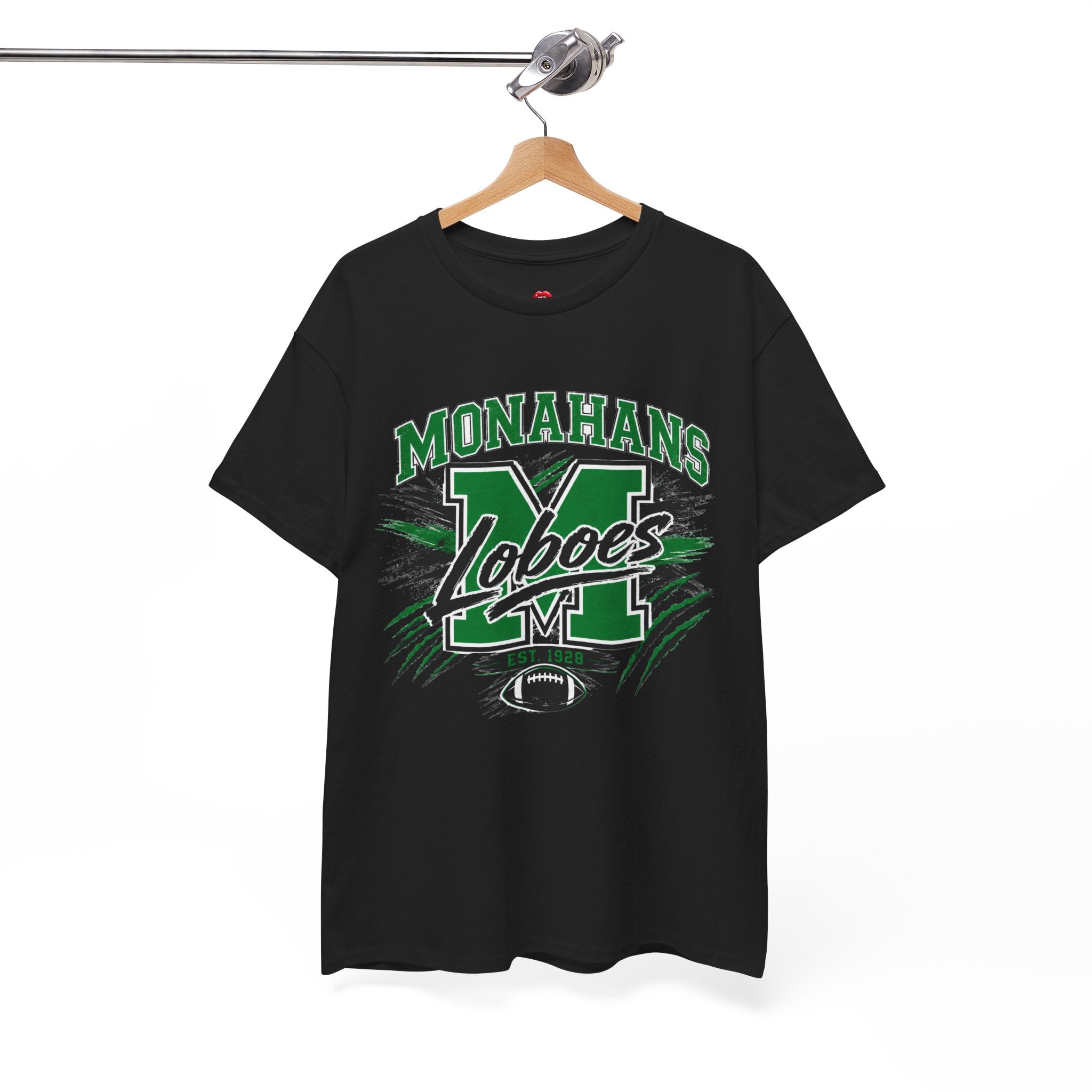 Monahans Loboes Football T-Shirt — School Spirit Tee