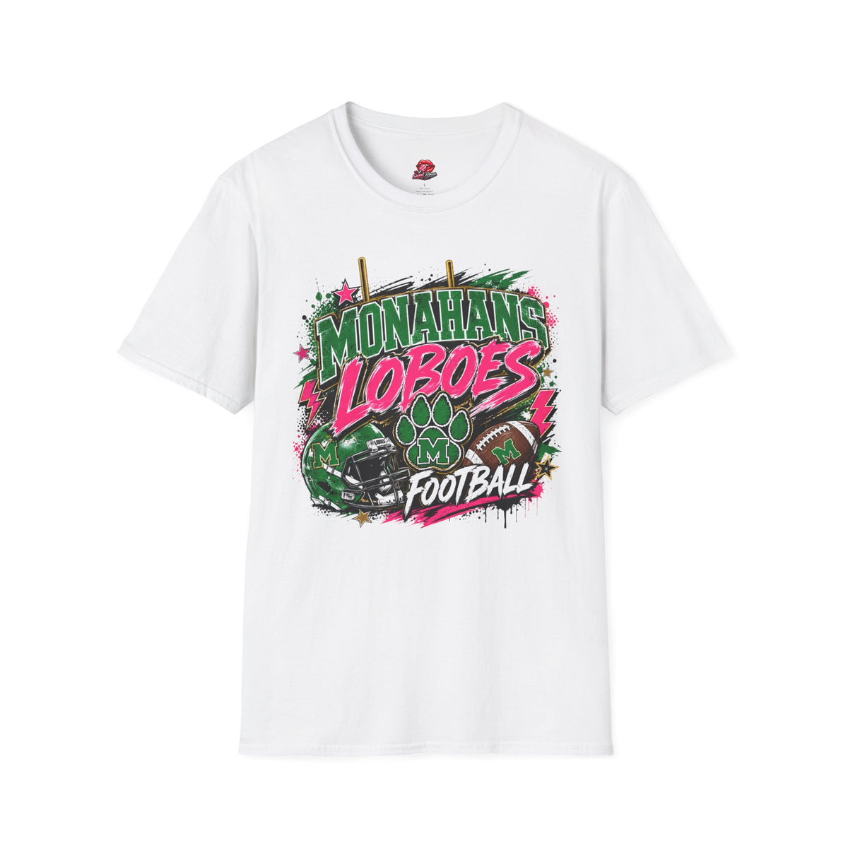 Monahans Loboes Football T-Shirt