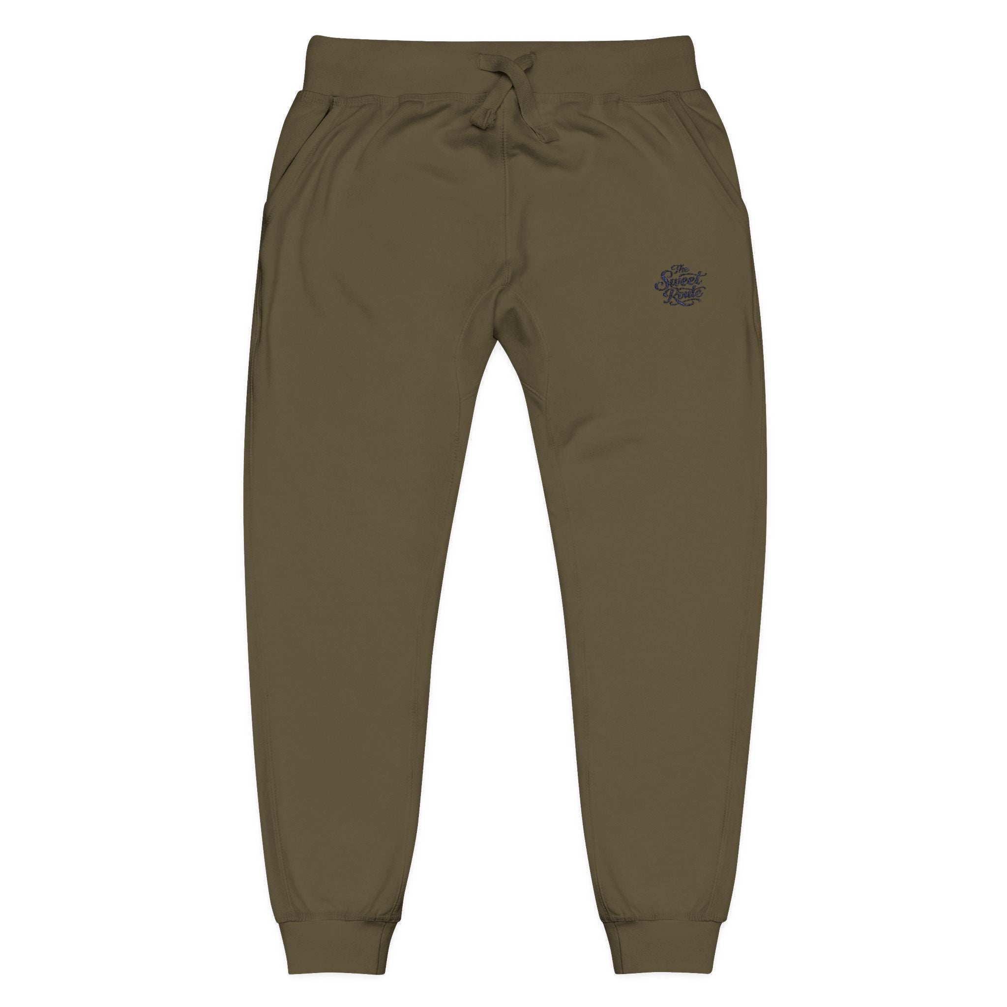 Embroidered Sweet Route Logo Sweatpants
