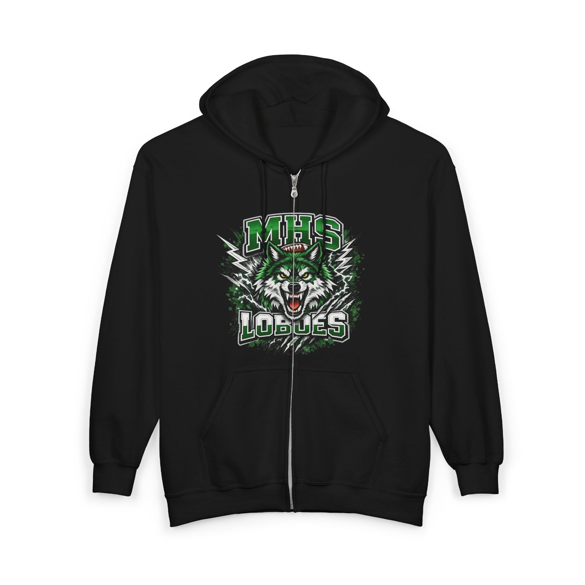 MHS Loboes Full-Zip Hoodie