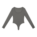 Sweet Route Women's Tight Long Sleeve Yoga Bodysuit