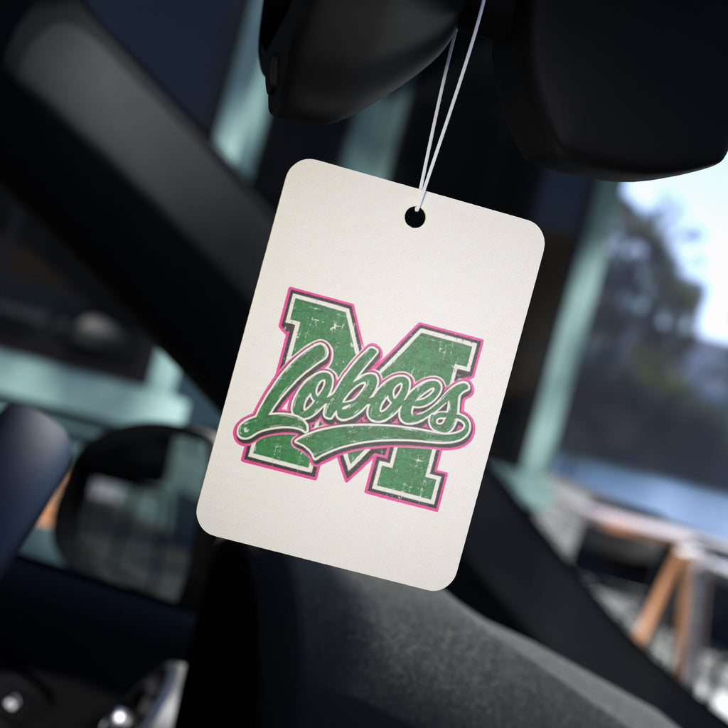 Loboes M Letter Car Air Freshener