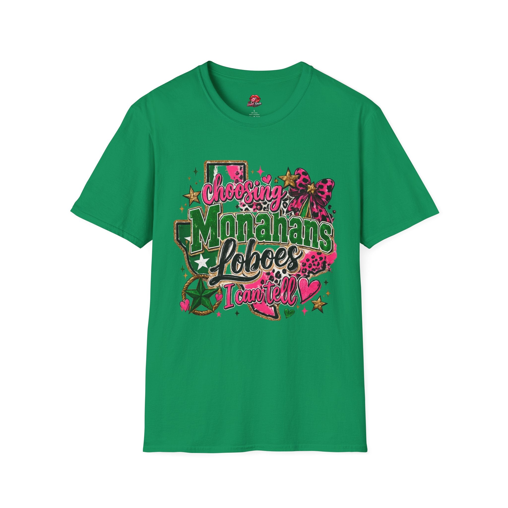 Choosing Monahans Loboes Football T-Shirt