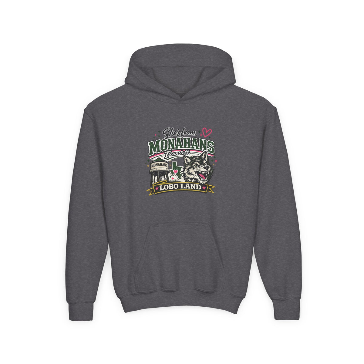 Monahan's Lobo Land Vintage Worn Youth Sweatshirt