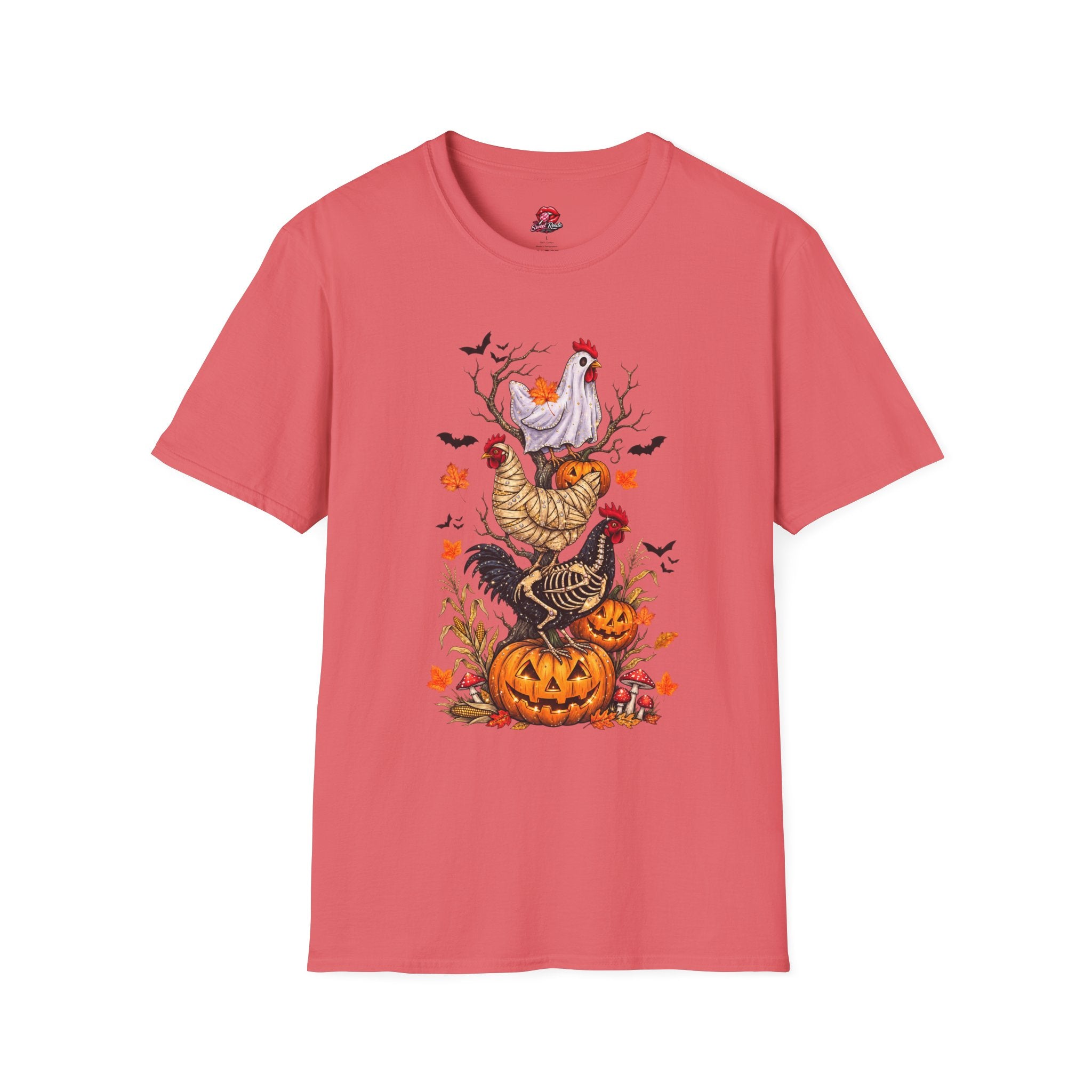 Halloween Chicken Stack T-Shirt