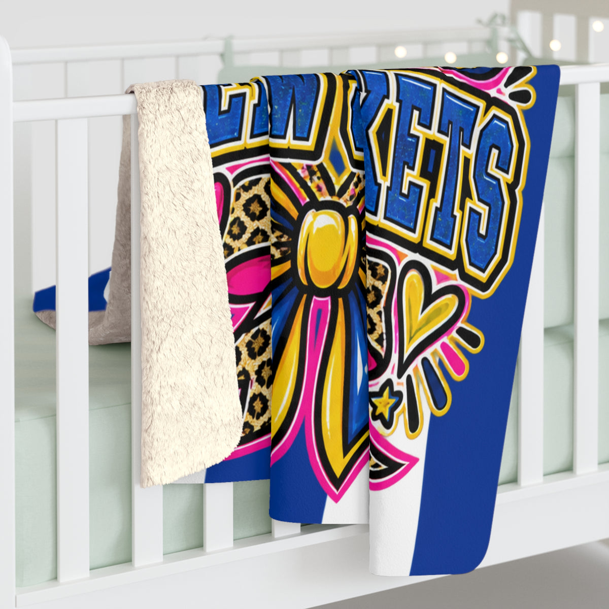 Yukon Yellowjackets Sherpa Fleece Blanket