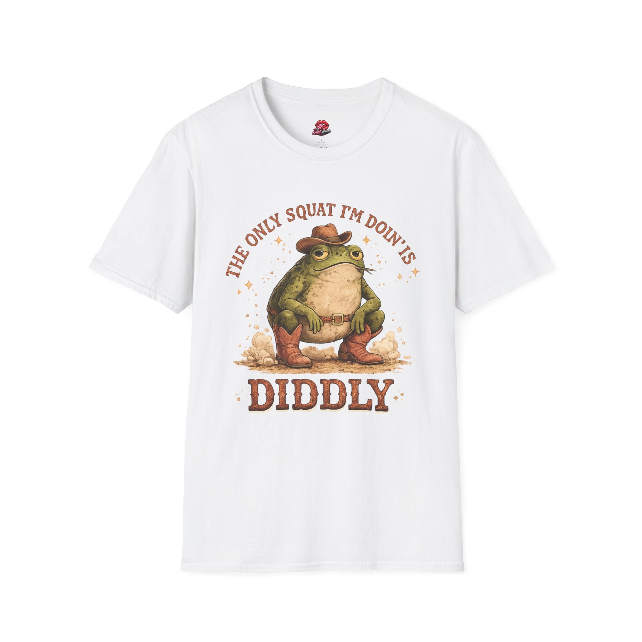 The Only Squat I’m Doin’ Is Diddly Tee