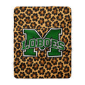Loboes Sherpa Fleece Blanket – Leopard Print