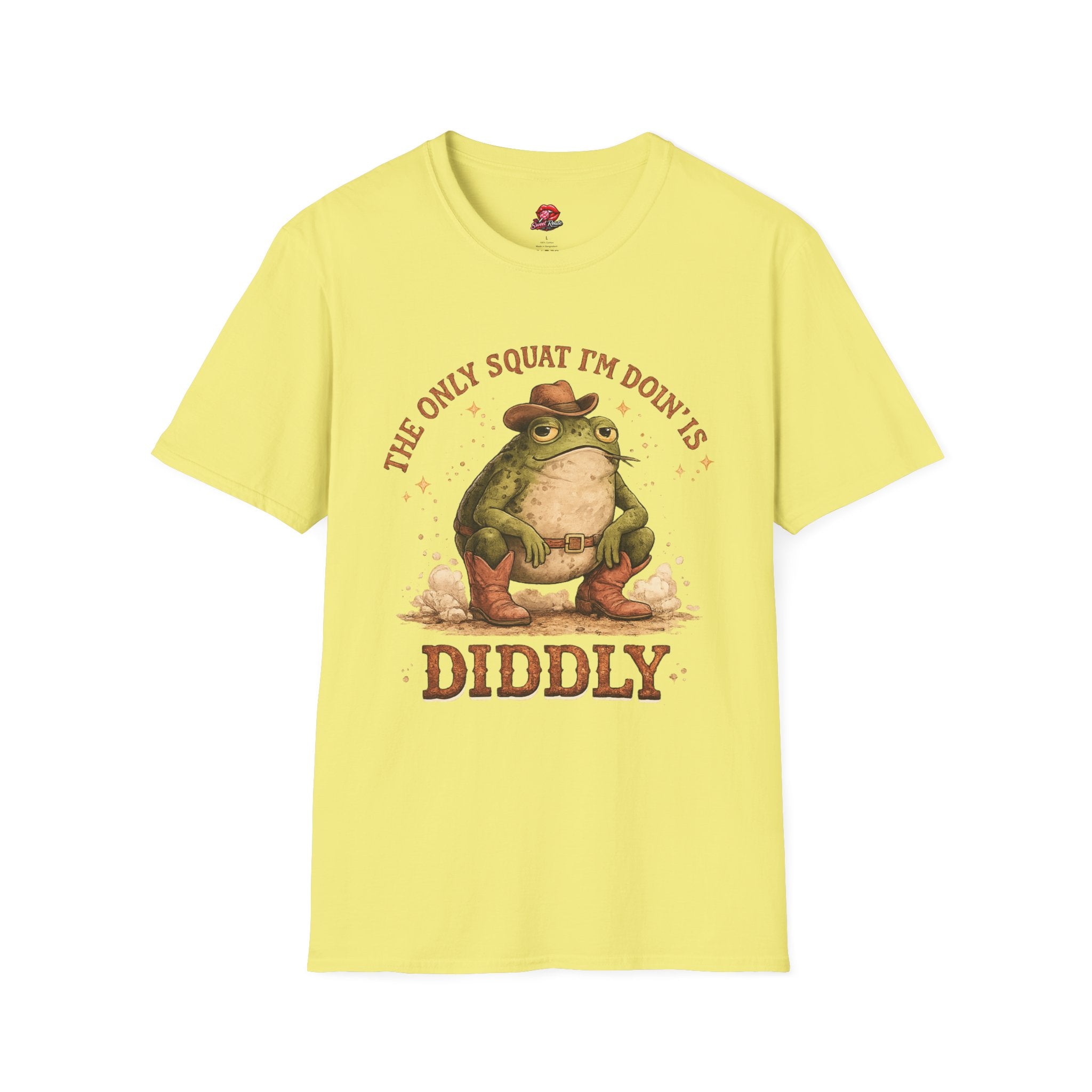 The Only Squat I’m Doin’ Is Diddly Tee