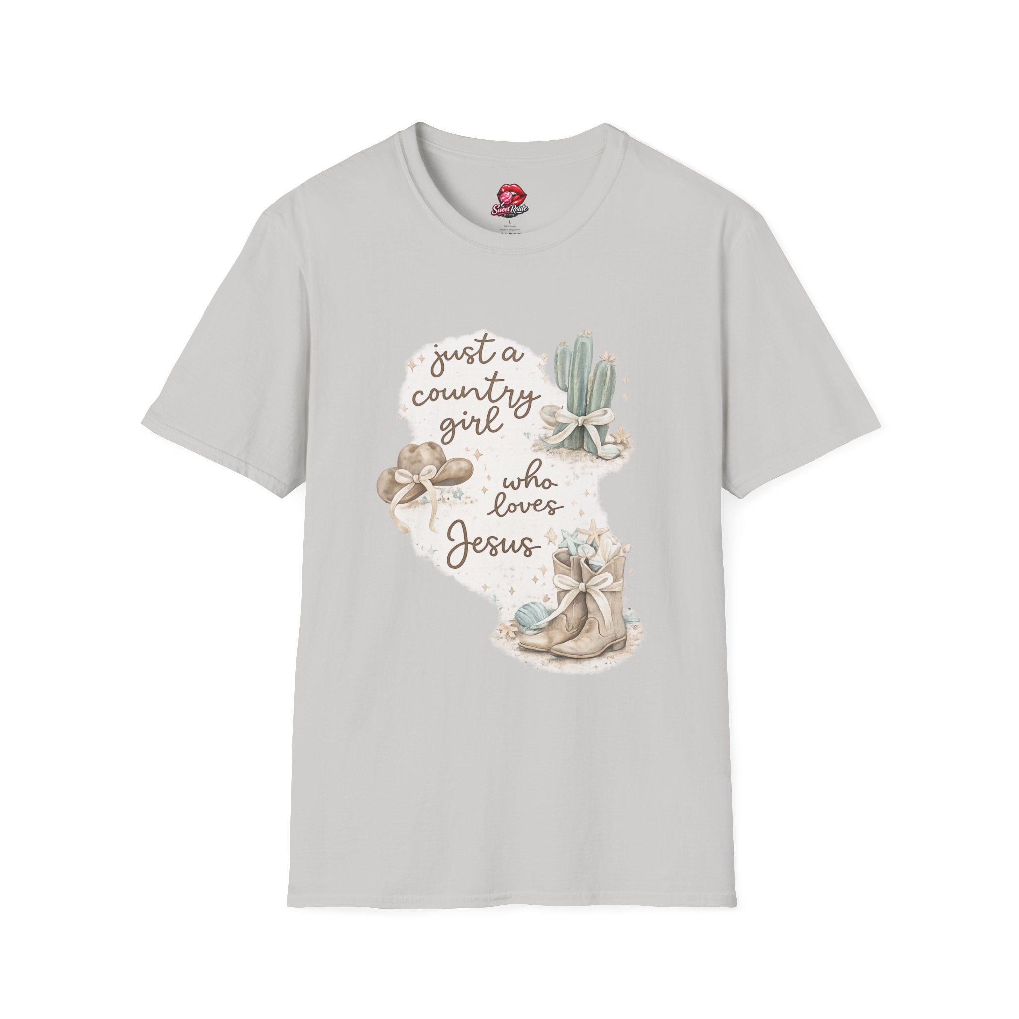 Just a Country Girl Who Loves Jesus T-Shirt