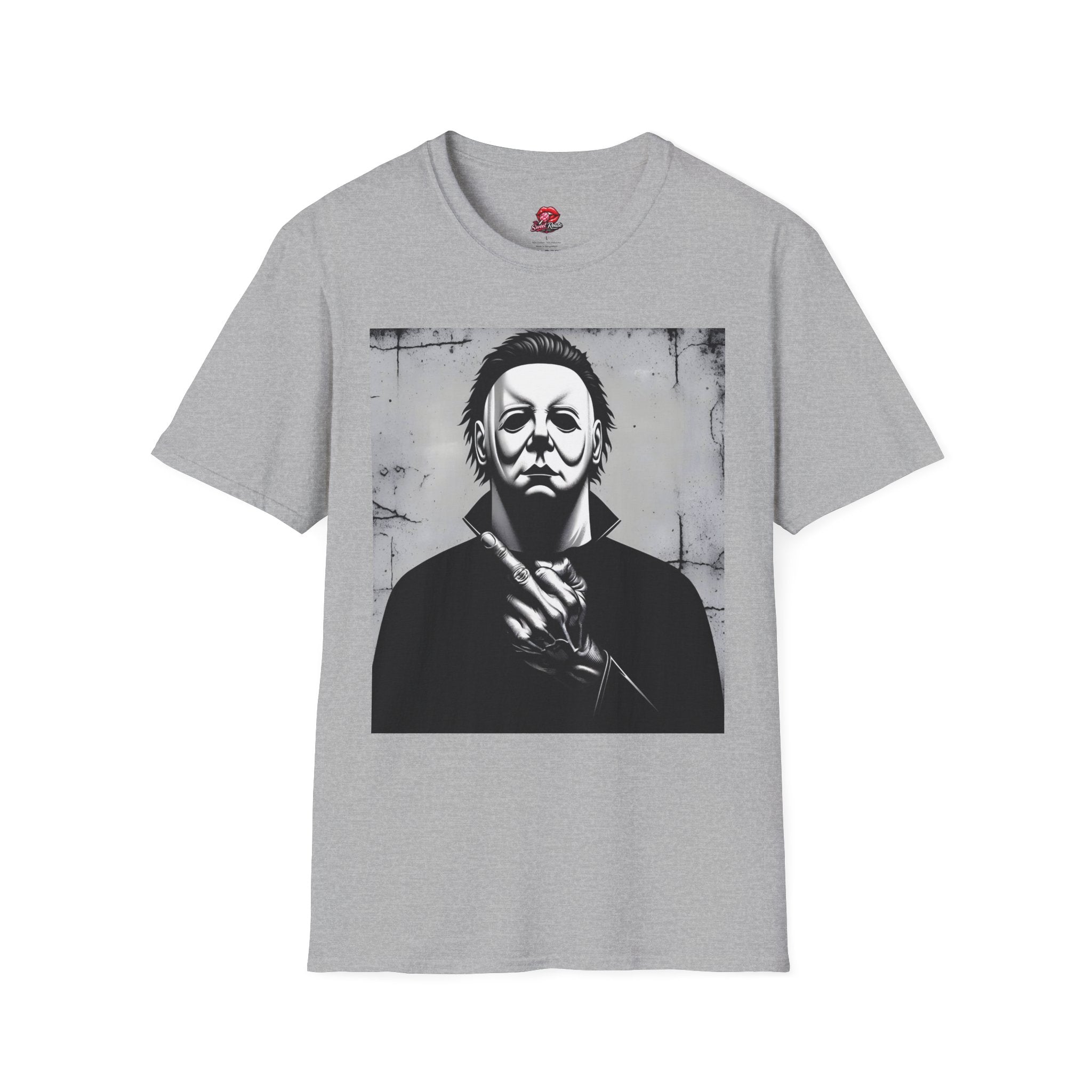 Horror Mask Portrait T-Shirt