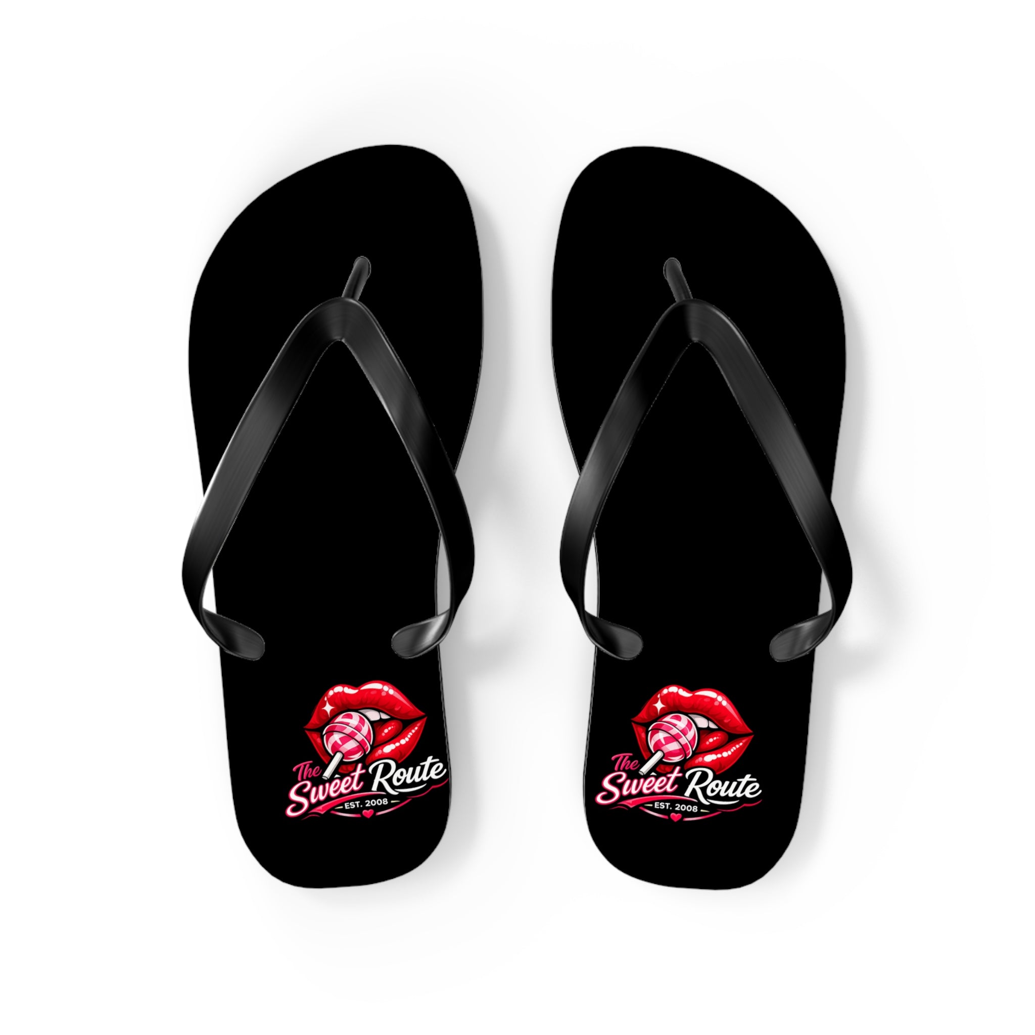 Sweet Route Flip Flops