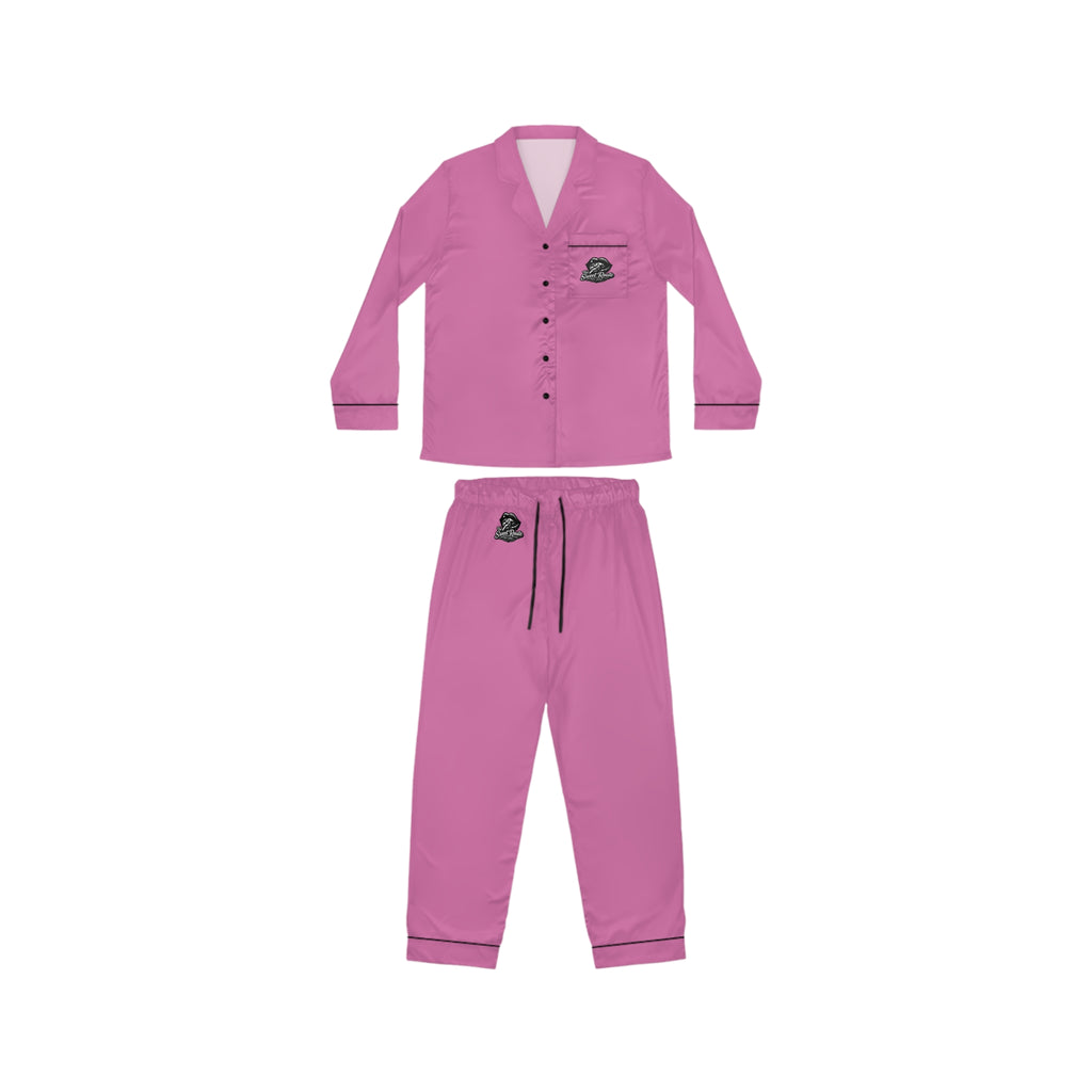 Women's Sweet Route Satin Pajamas