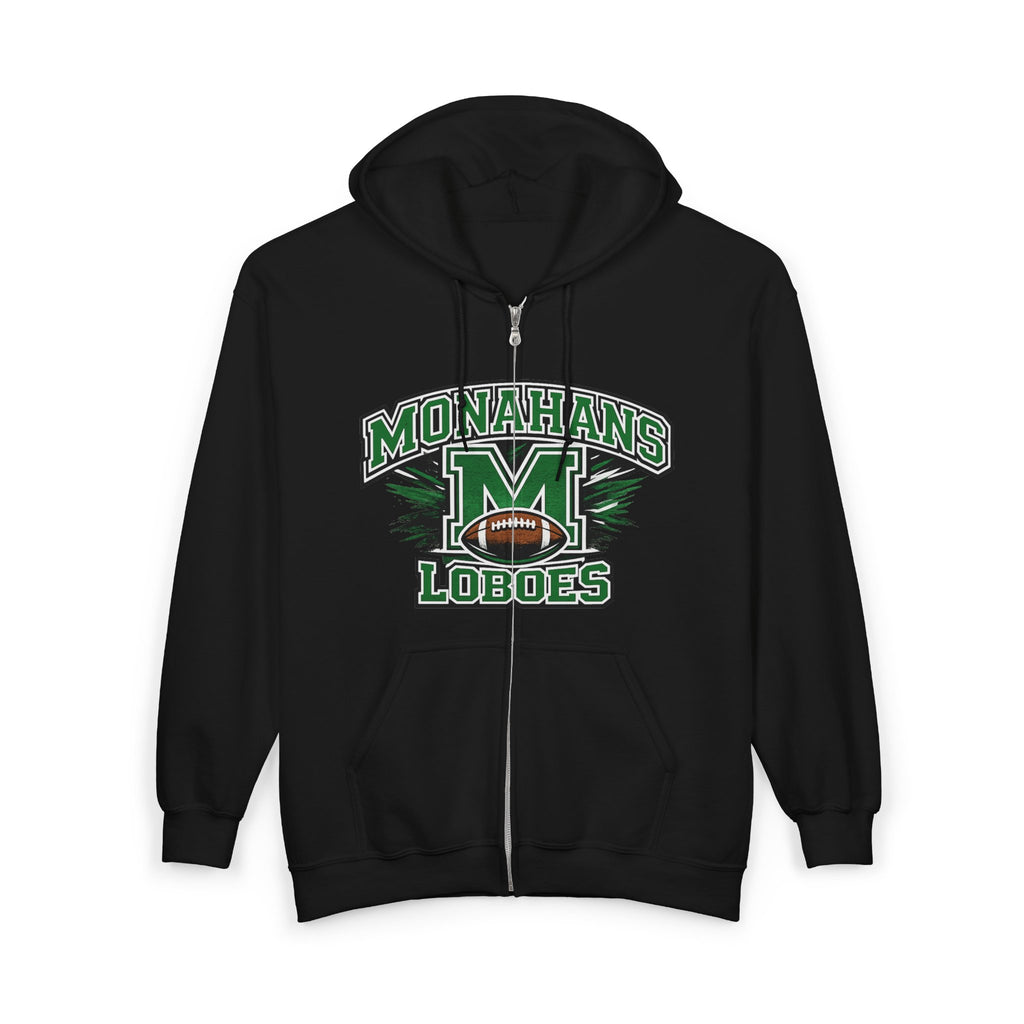 Monahans Loboes Full‑Zip Hoodie