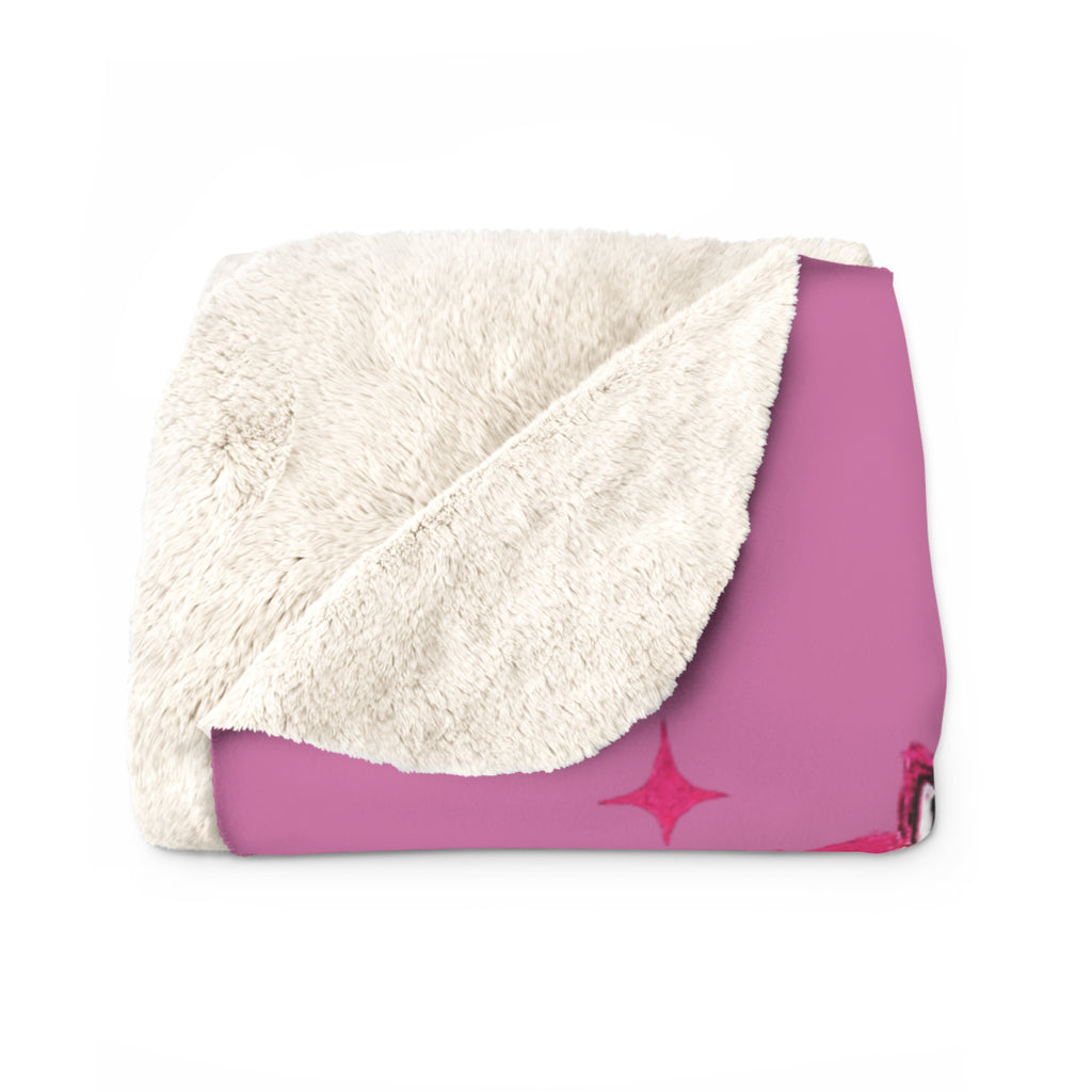 Loboes Volleyball Sherpa Fleece Blanket