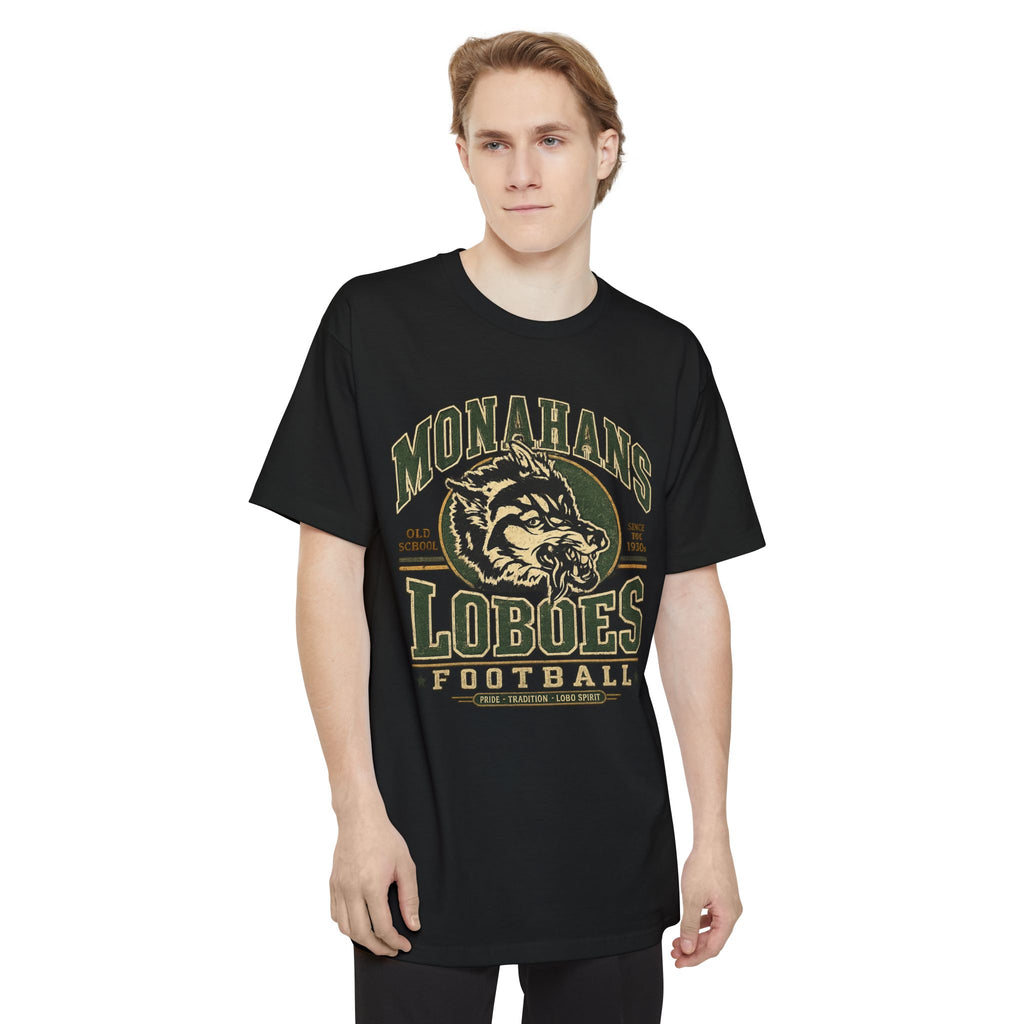 Monahans Loboes Football  Tall T-Shirt