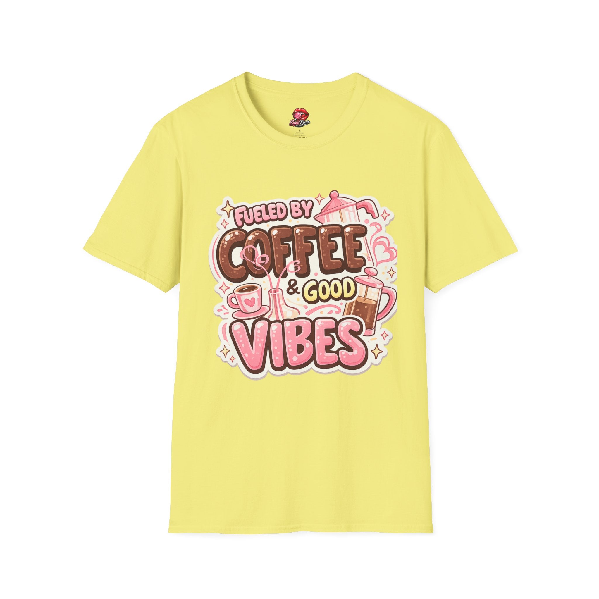 Fueled by Coffee & Good Vibes T-Shirt