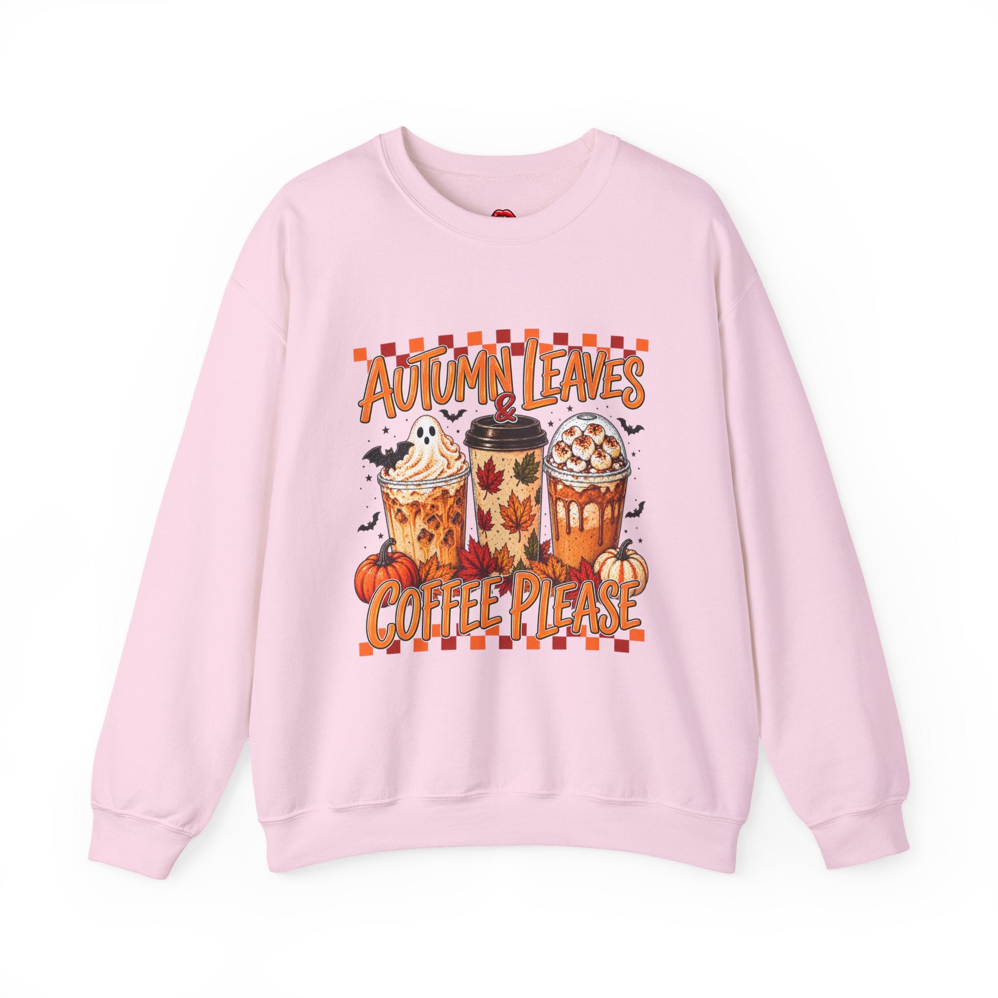 Autumn Leaves Coffee Please Sweatshirt