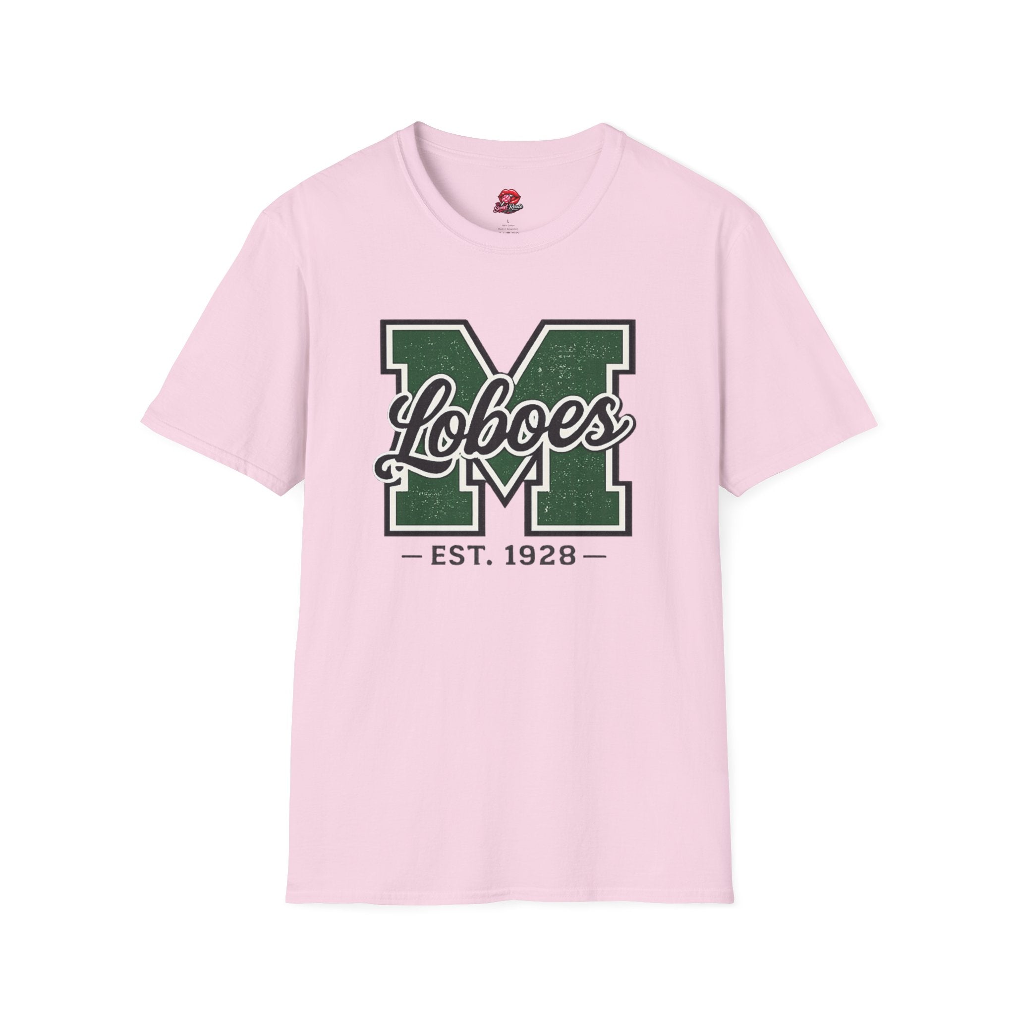 Loboes M Vintage Letterman T‑Shirt