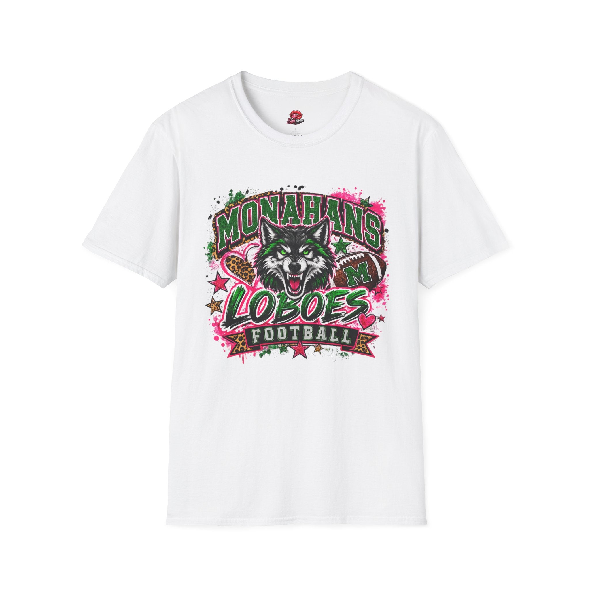 Monahans Loboes Football T‑Shirt