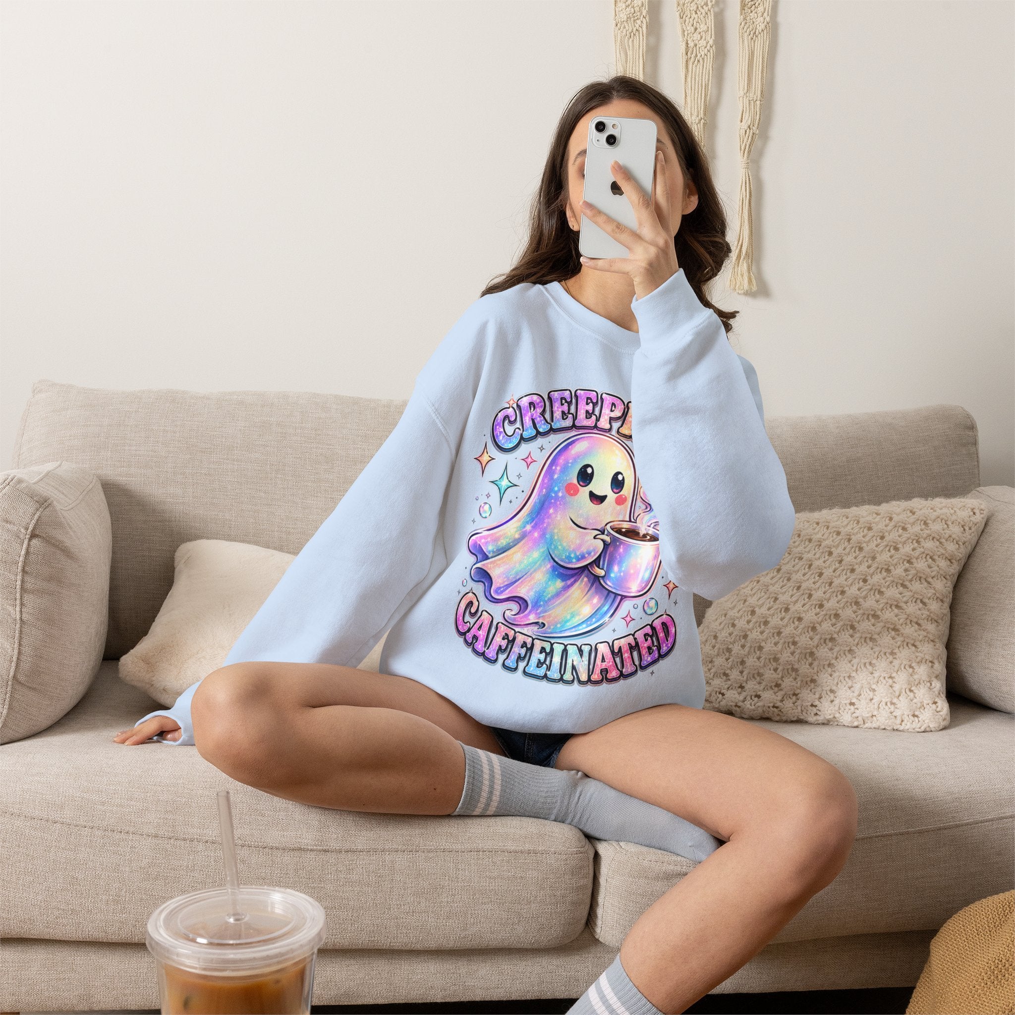 Creepin' It Caffeinated Sweatshirt