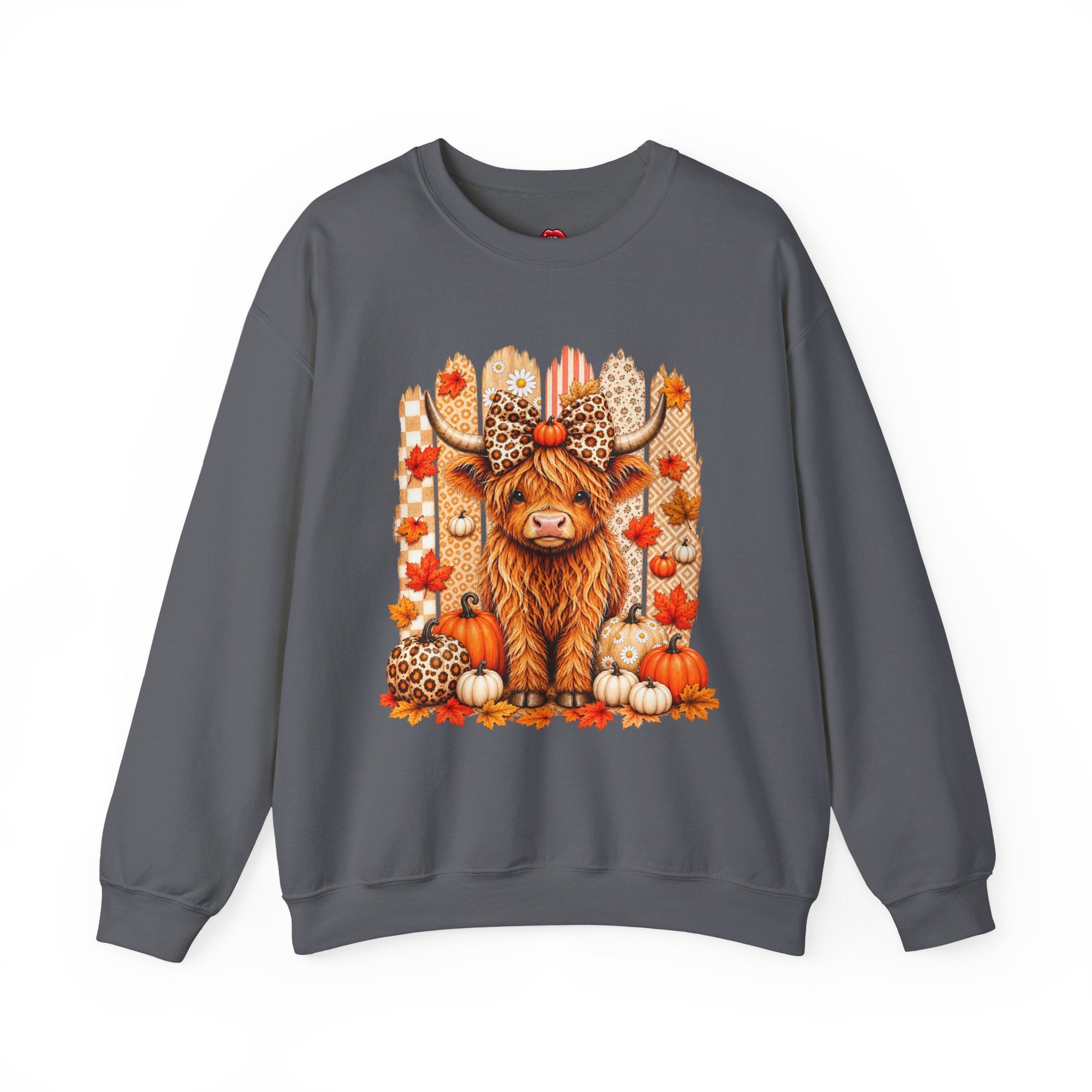 Autumn Highland Cow Sweatshirt