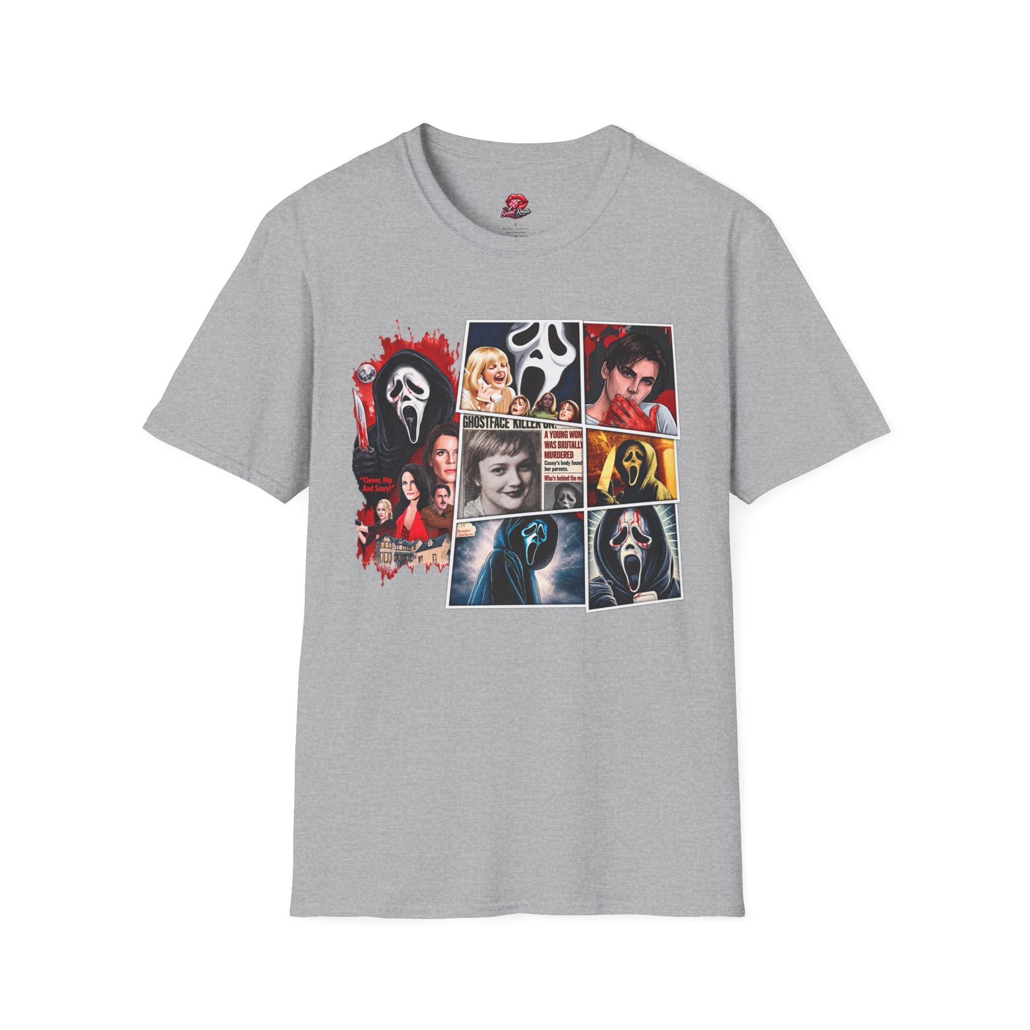 Horror Movie Collage T-Shirt