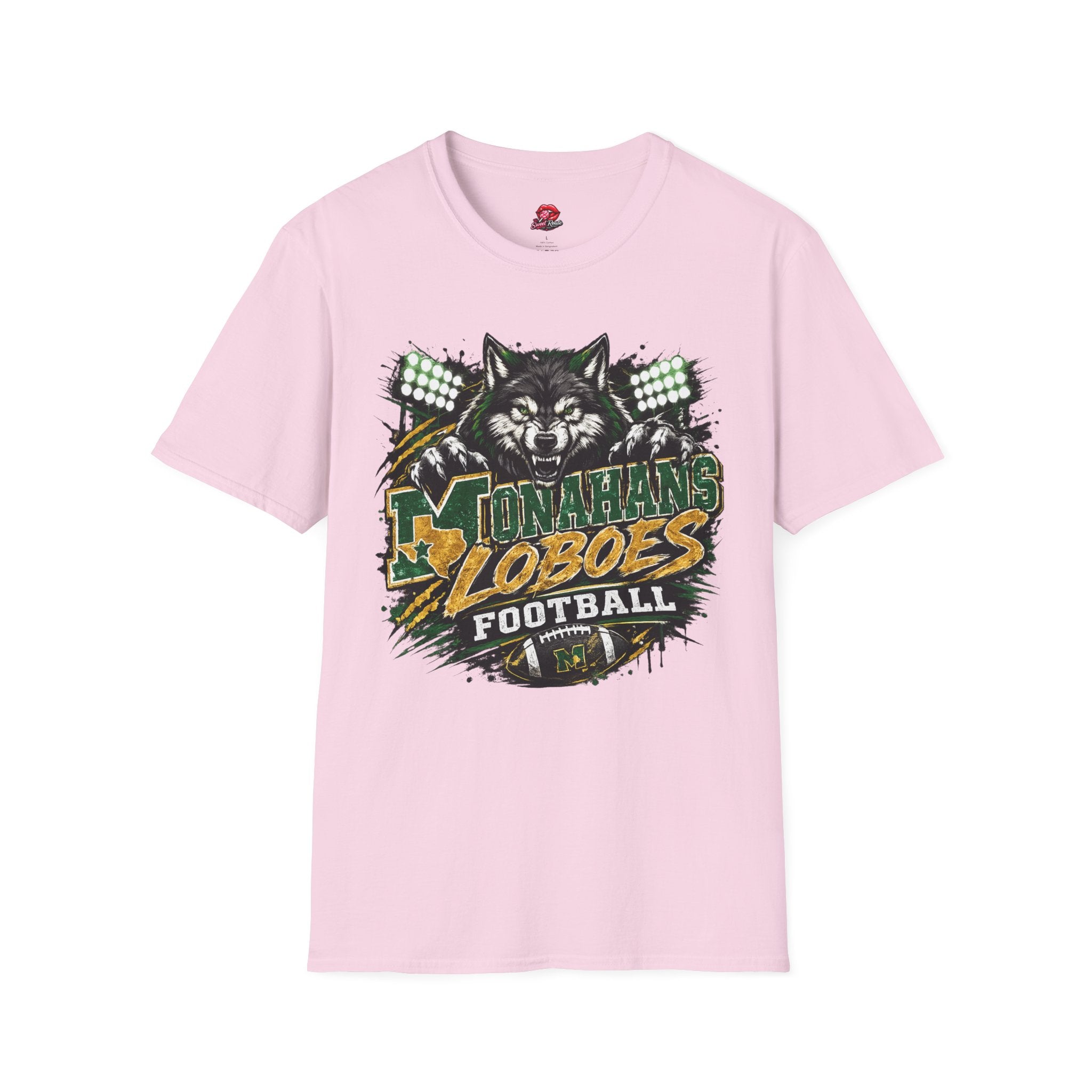 Monahans Loboes Football T-Shirt