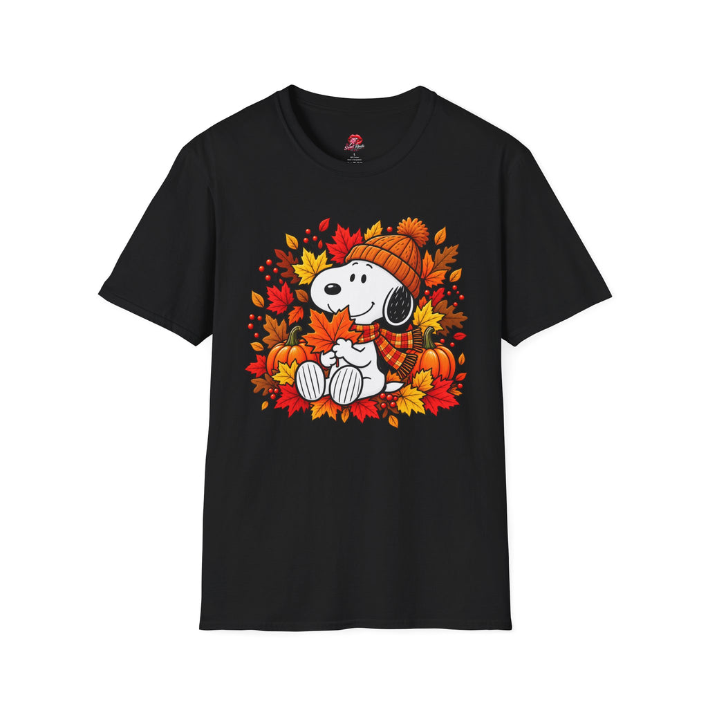 Snoopy Autumn Leaves T-Shirt
