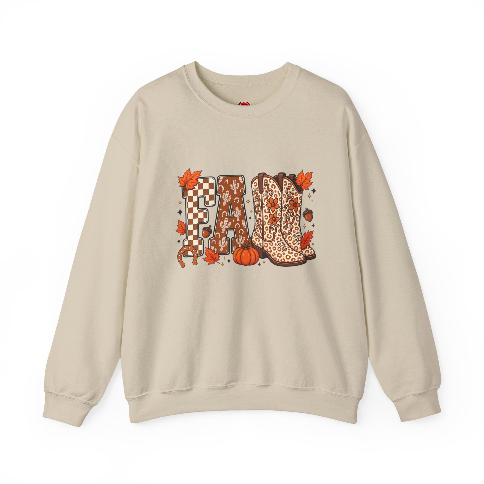 Fall Cowgirl Crewneck Sweatshirt