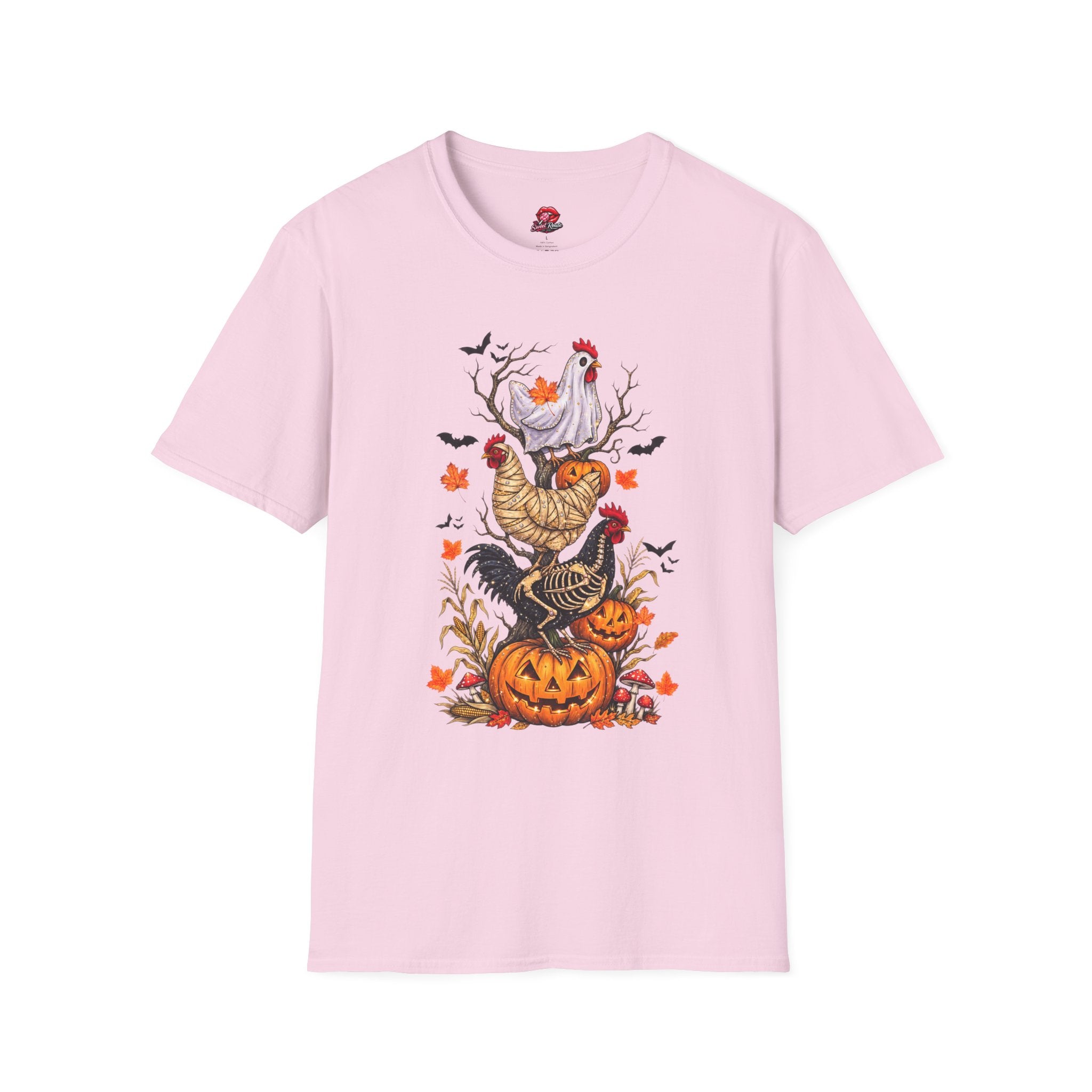 Halloween Chicken Stack T-Shirt