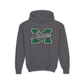 Youth Hoodie — 'M Loboes' Varsity Letterman School Spirit Pullover