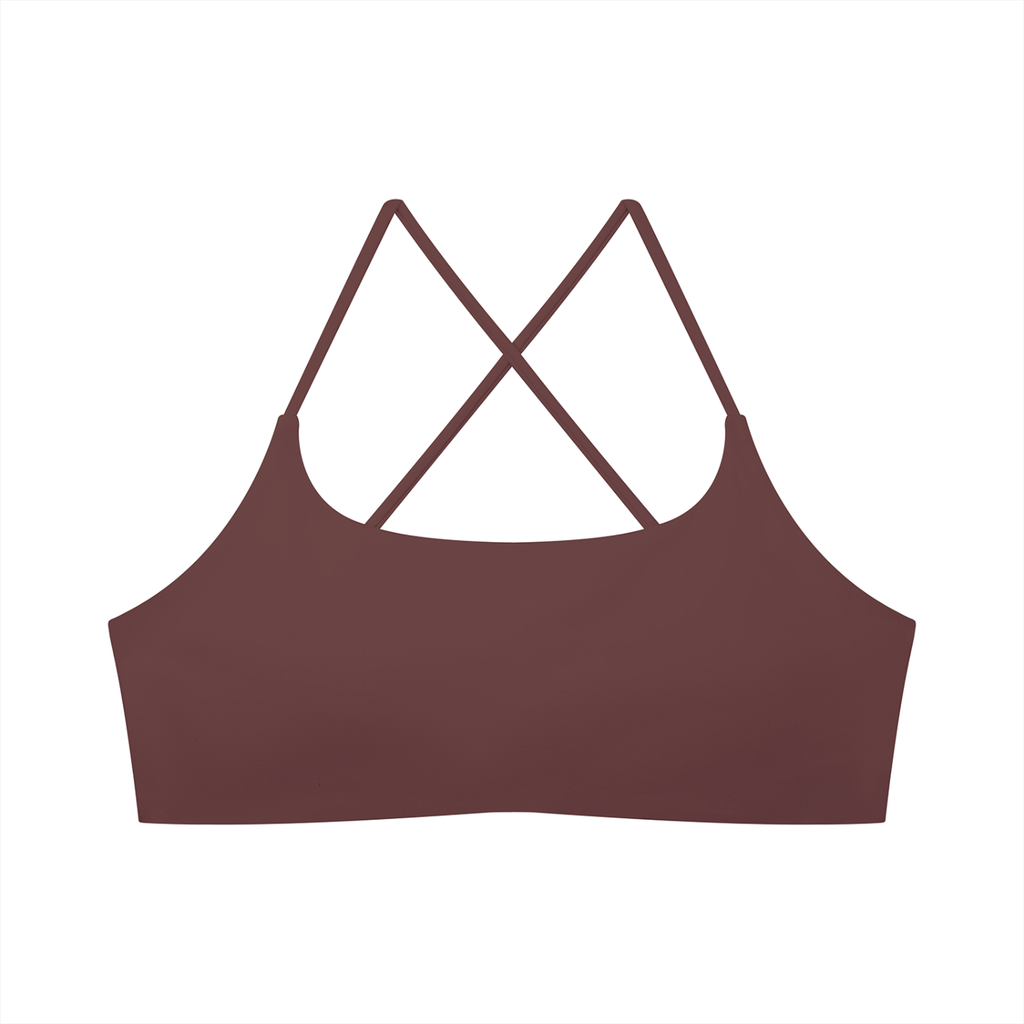 Sweet Route Women’s U-Neck Yoga Sports Bra