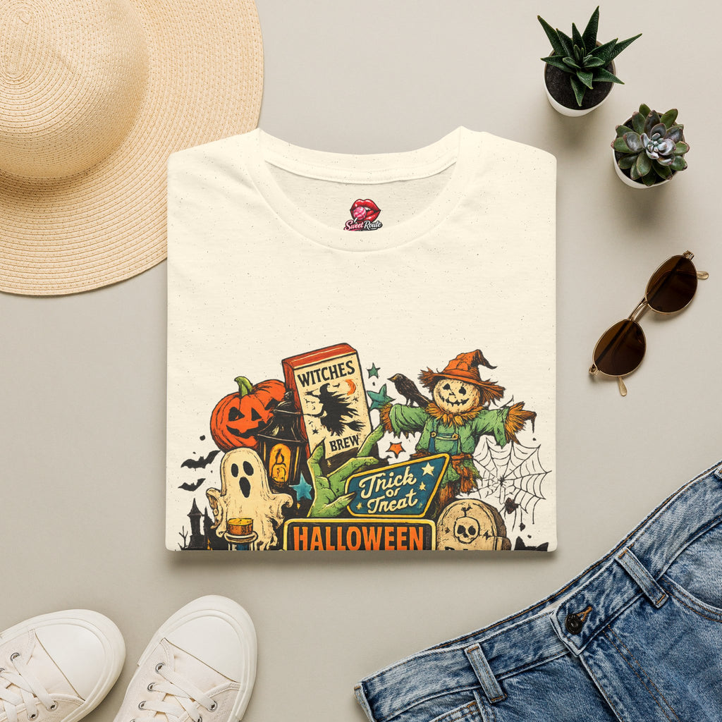 Spooky Season Vintage Halloween Graphic T- Shirt | Retro Fall Unisex Tee