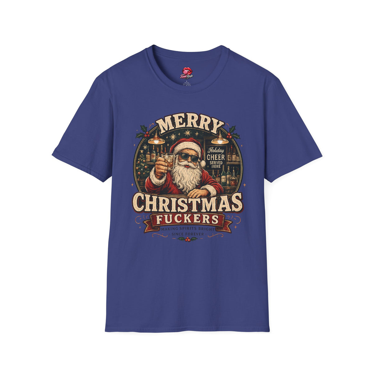Merry Christmas Santa Illustration T-Shirt